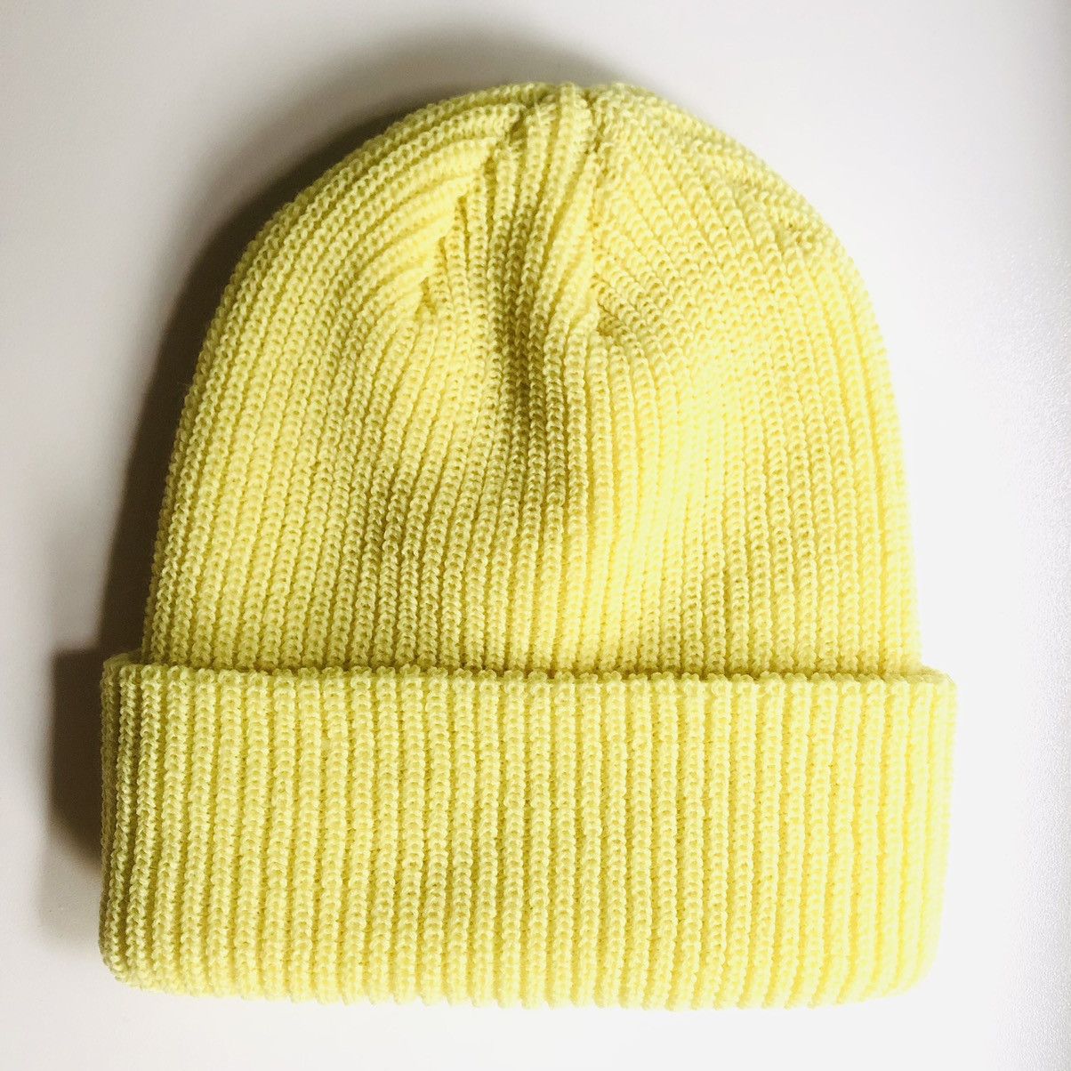 Supreme Supreme BLANK Loose Gauge Beanie Lite Lime Size ONE SIZE - 2 Thumbnail