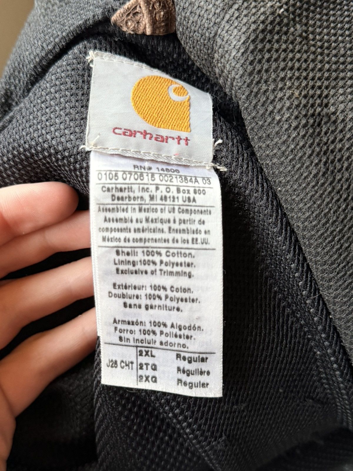 Carhartt Carhartt Workwear Jacket Size US XL / EU 56 / 4 - 4 Thumbnail