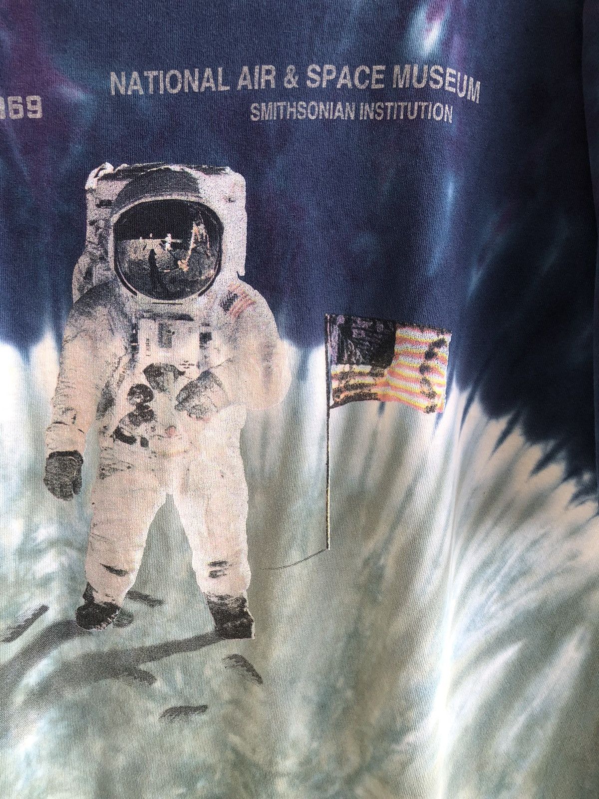 Vintage Vintage 90s First Manned Lunar Landing Tye Dye Size US XL / EU 56 / 4 - 3 Thumbnail