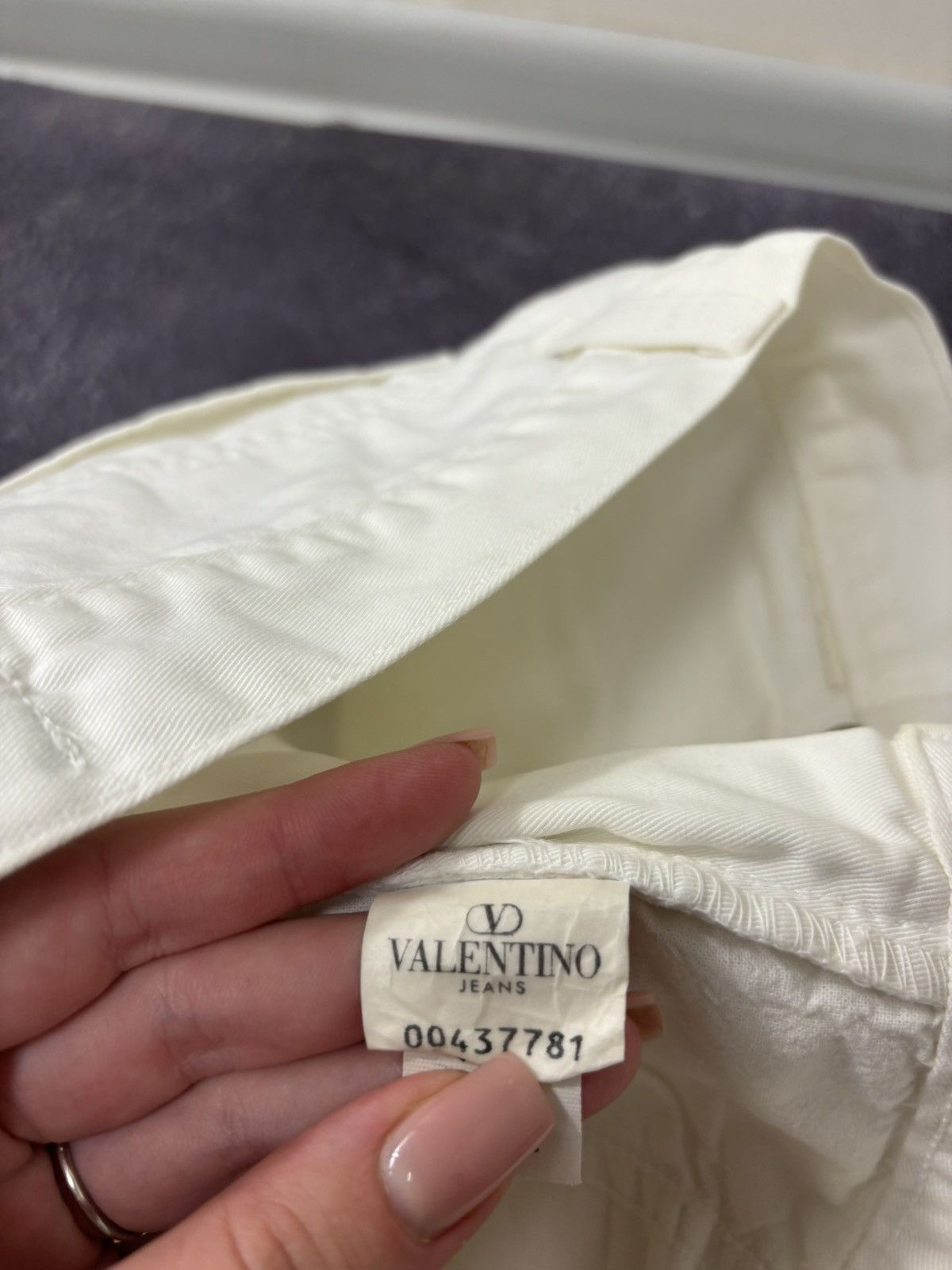 Valentino Vintage Valentino Women’s White Italian Luxury Pants Jeans Size 30" / US 8 / IT 44 - 19 Thumbnail