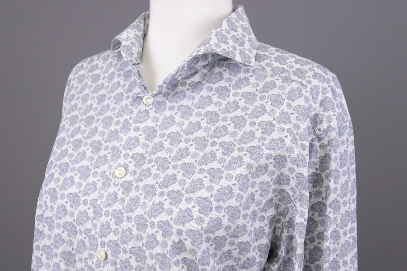 Eton Eton Multicolor Geometric Collared Front Shirt Dress Size 41 Size M / US 6-8 / IT 42-44 - 6 Thumbnail