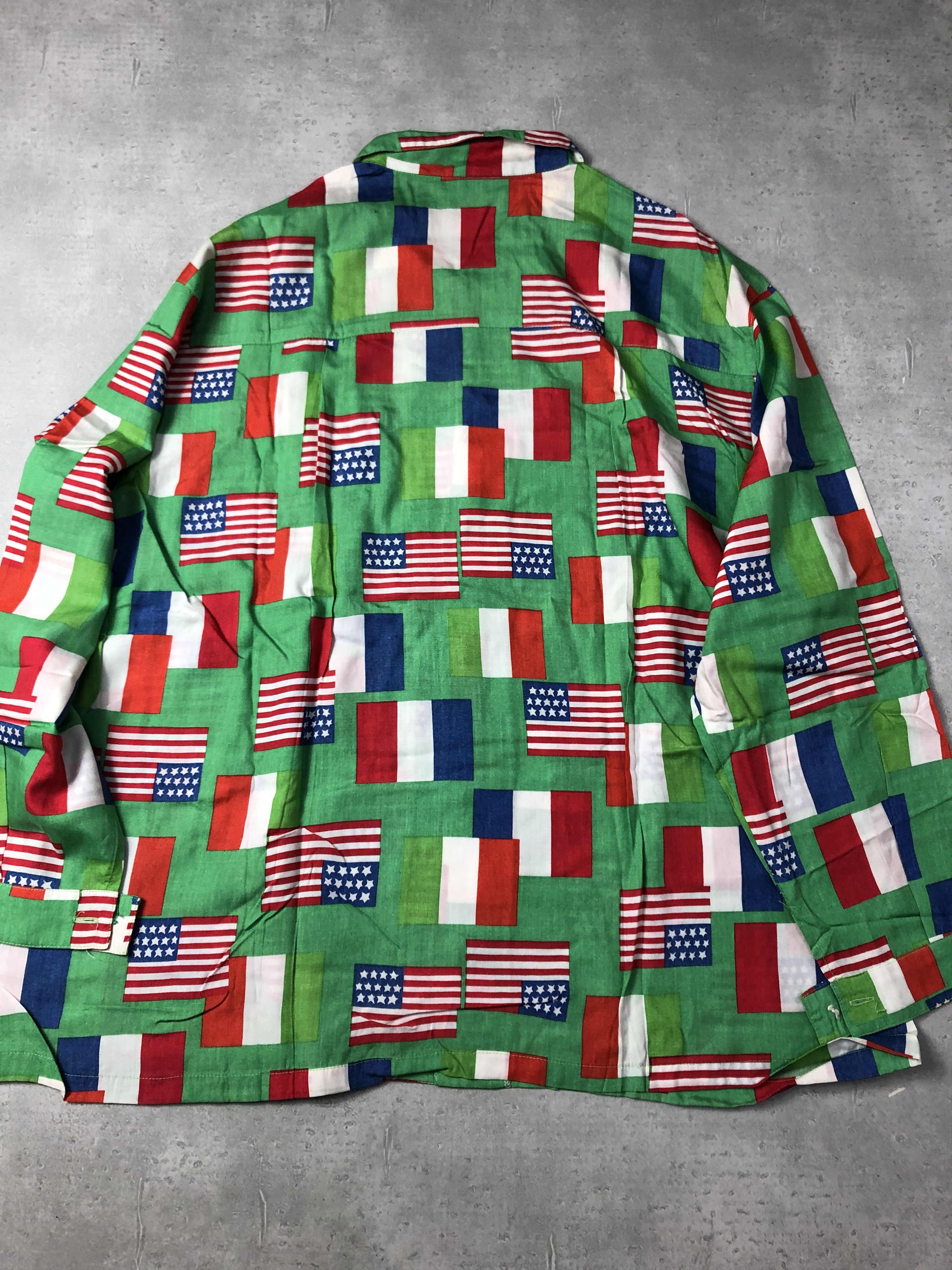 Vintage Vintage graphic shirt 3-4-59 69 Size US L / EU 52-54 / 3 - 3 Thumbnail