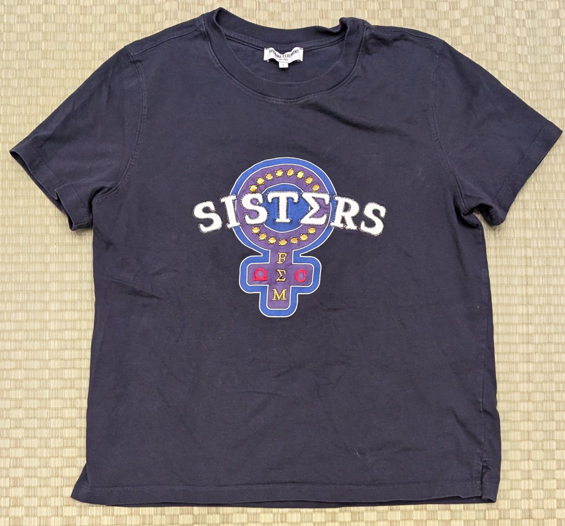 Opening Ceremony Opening Ceremony Greek Sisters T-shirt Made in Portugal Size L / US 10 / IT 46 - 1 Thumbnail