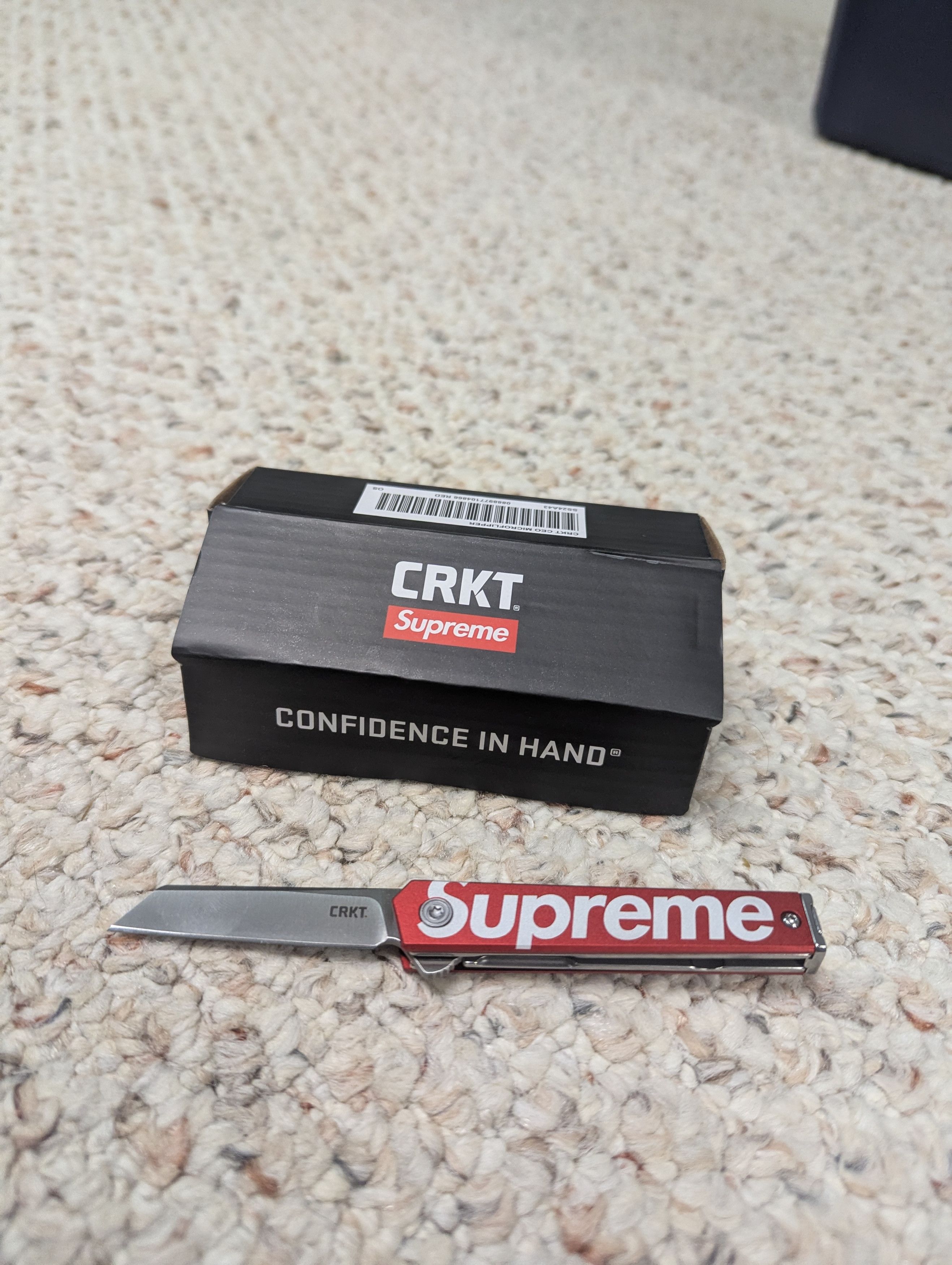 Supreme Crkt CEO micro flipper knife Size ONE SIZE - 1 Preview