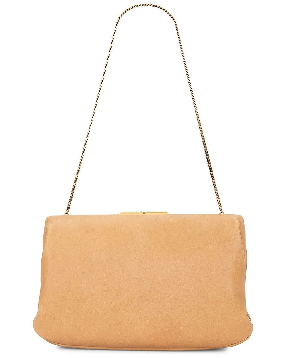Saint Laurent Paris o1w1db10526 807822 Size: OS / Large Clutch in Natural Size ONE SIZE - 1 Thumbnail