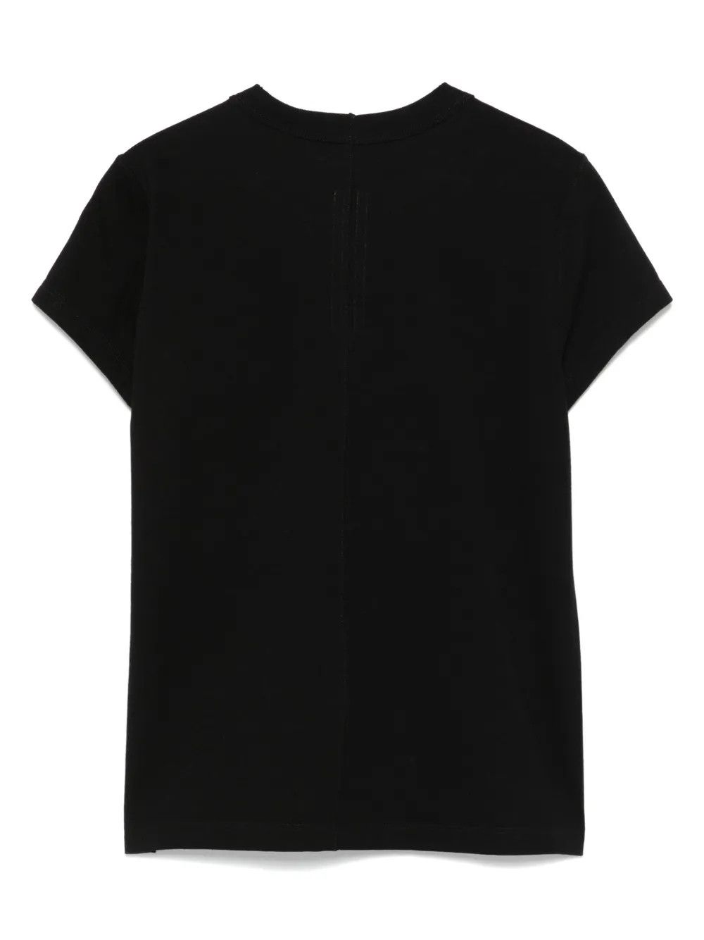 Rick Owens o1y0126 Crewneck T-Shirt in Black Size S / US 4 / IT 40 - 2 Thumbnail