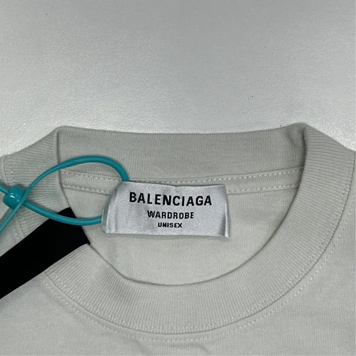 Balenciaga Balenciaga SS22 Logo Print Round Neck T-Shirt 0079-2507 Size XS / US 0-2 / IT 36-38 - 3 Thumbnail
