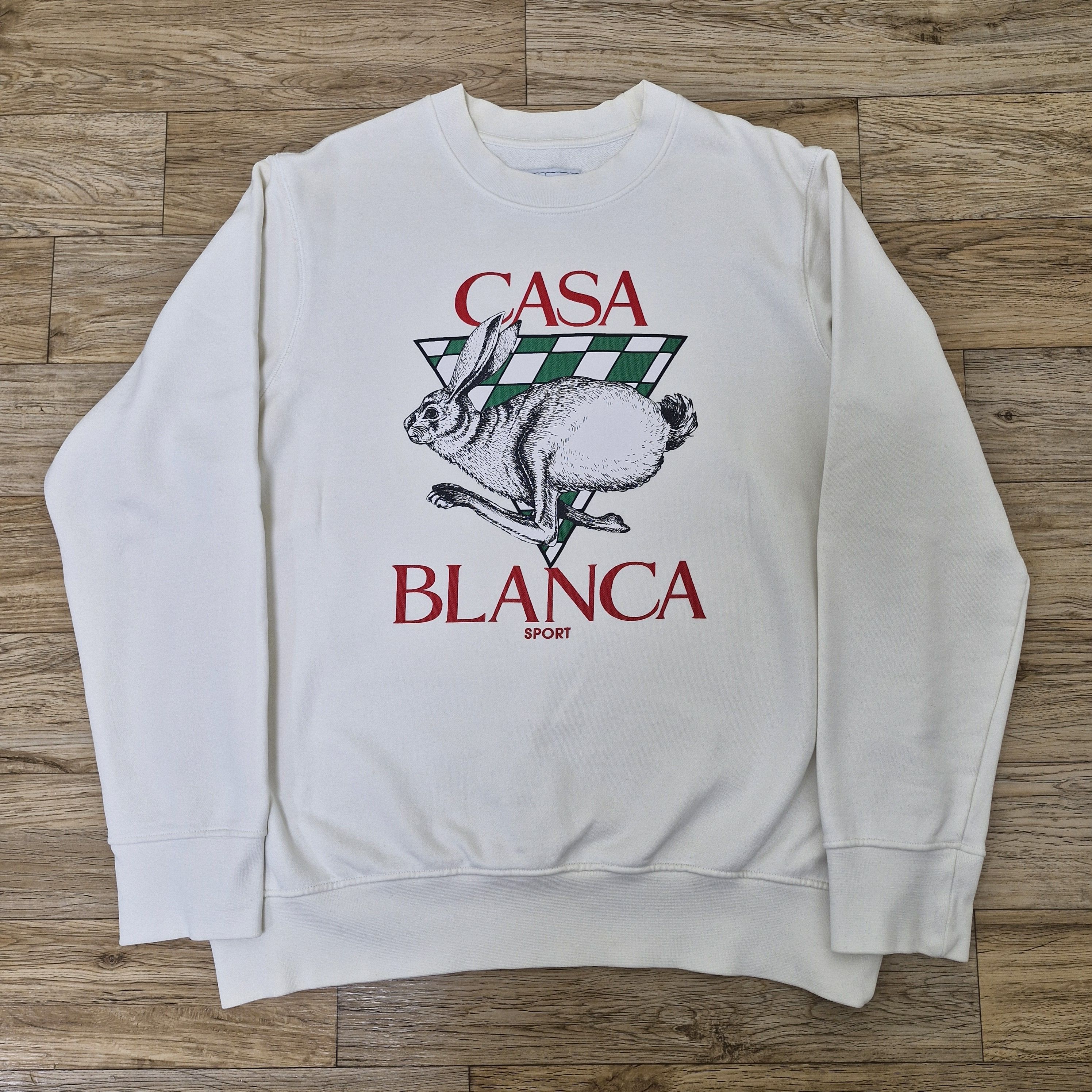 Casablanca CASABLANCA AW21 Rabbit Sweatshirt Size US XL / EU 56 / 4 - 2 Thumbnail