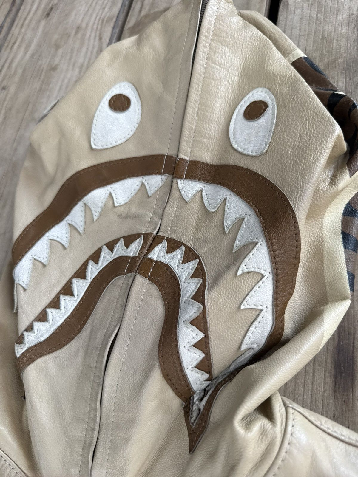 Bape Og Bape Nigo Leather Jacket Size US XL / EU 56 / 4 - 8 Thumbnail