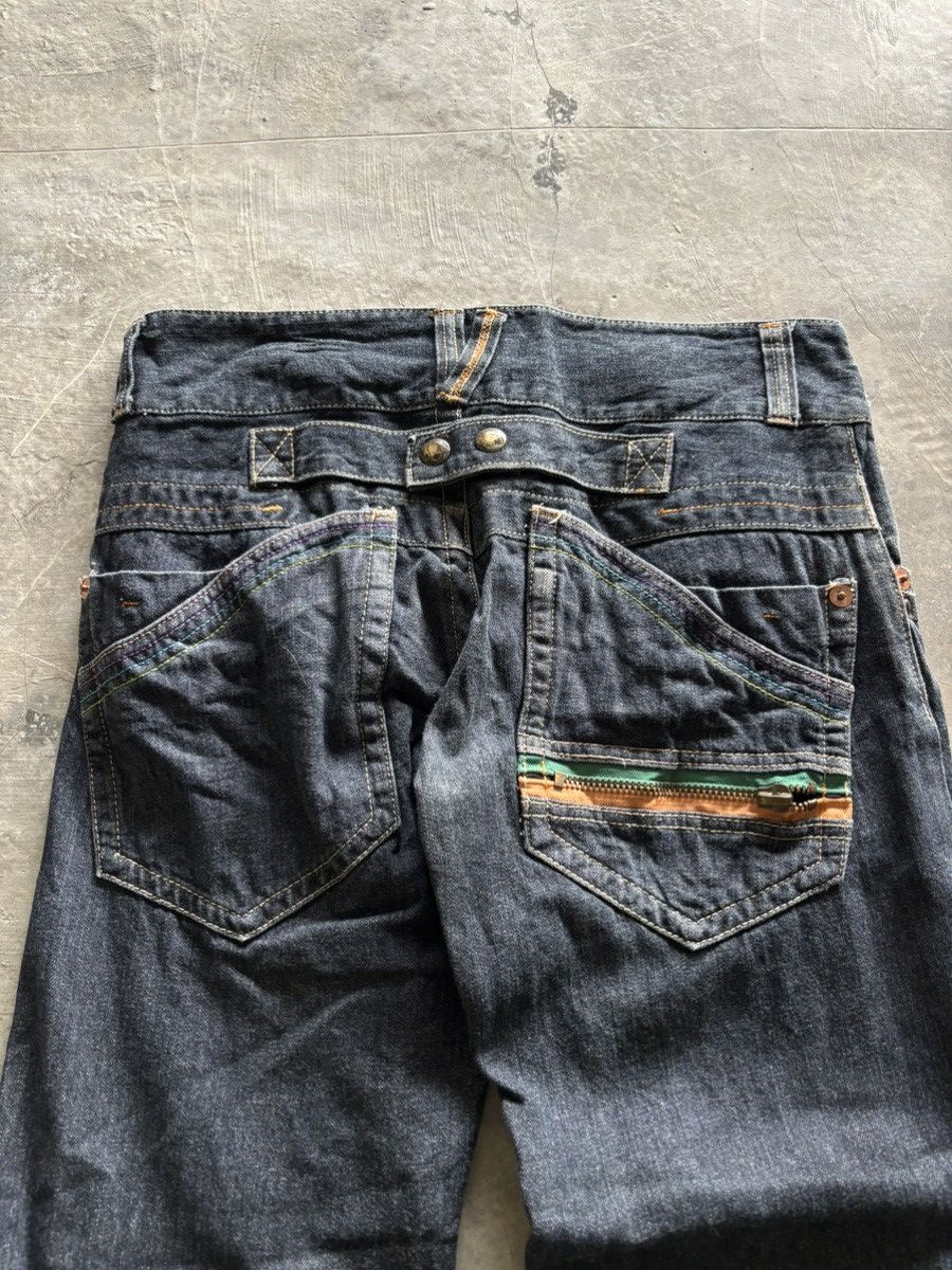 If Six Was Nine × Japanese Brand × Tornado Mart Root three style loose baggy style japanese jeans Size US 33 - 13 Thumbnail