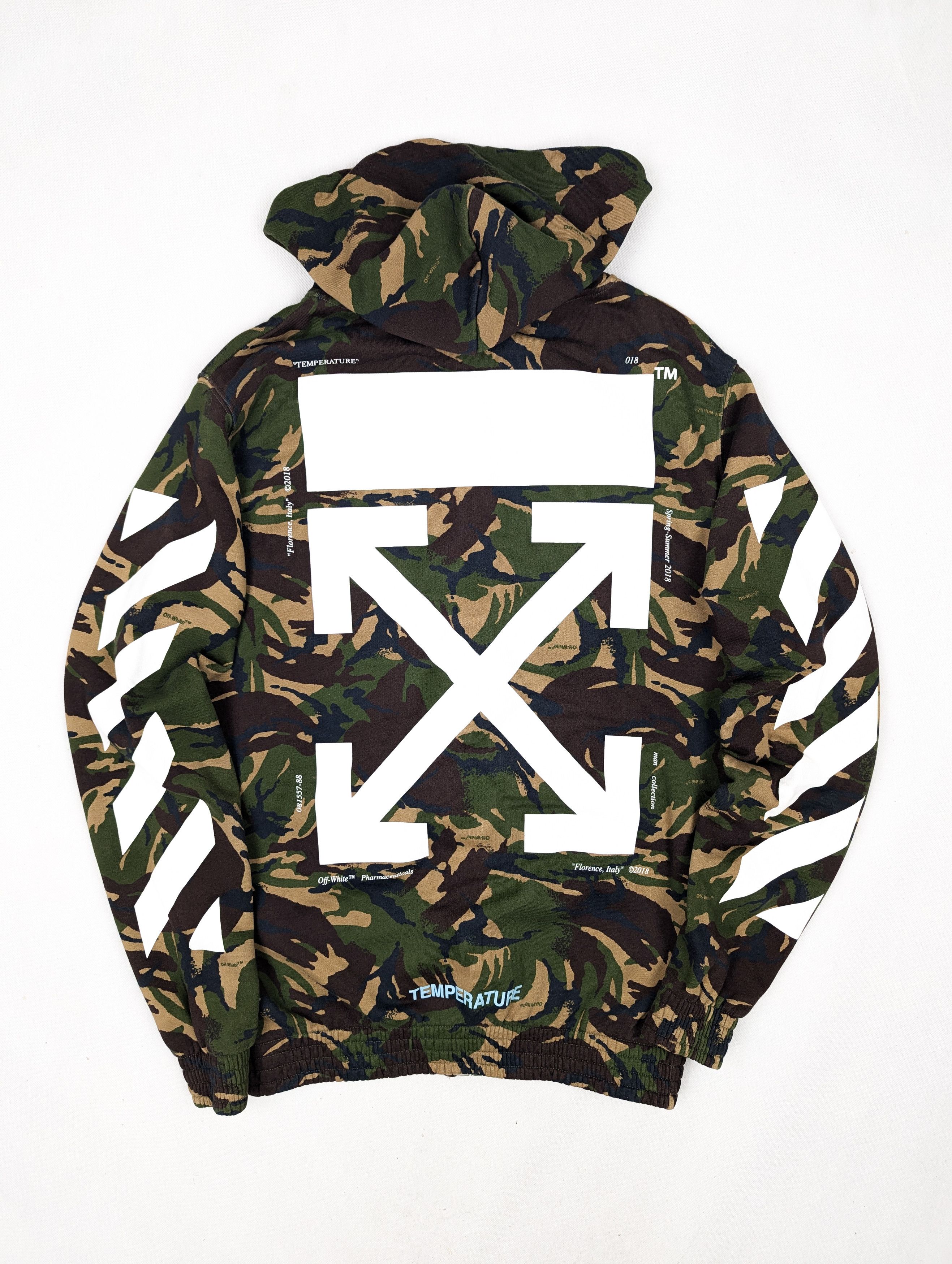 Off-White Off-White camo zip hoodie S Size US S / EU 44-46 / 1 - 1 Thumbnail