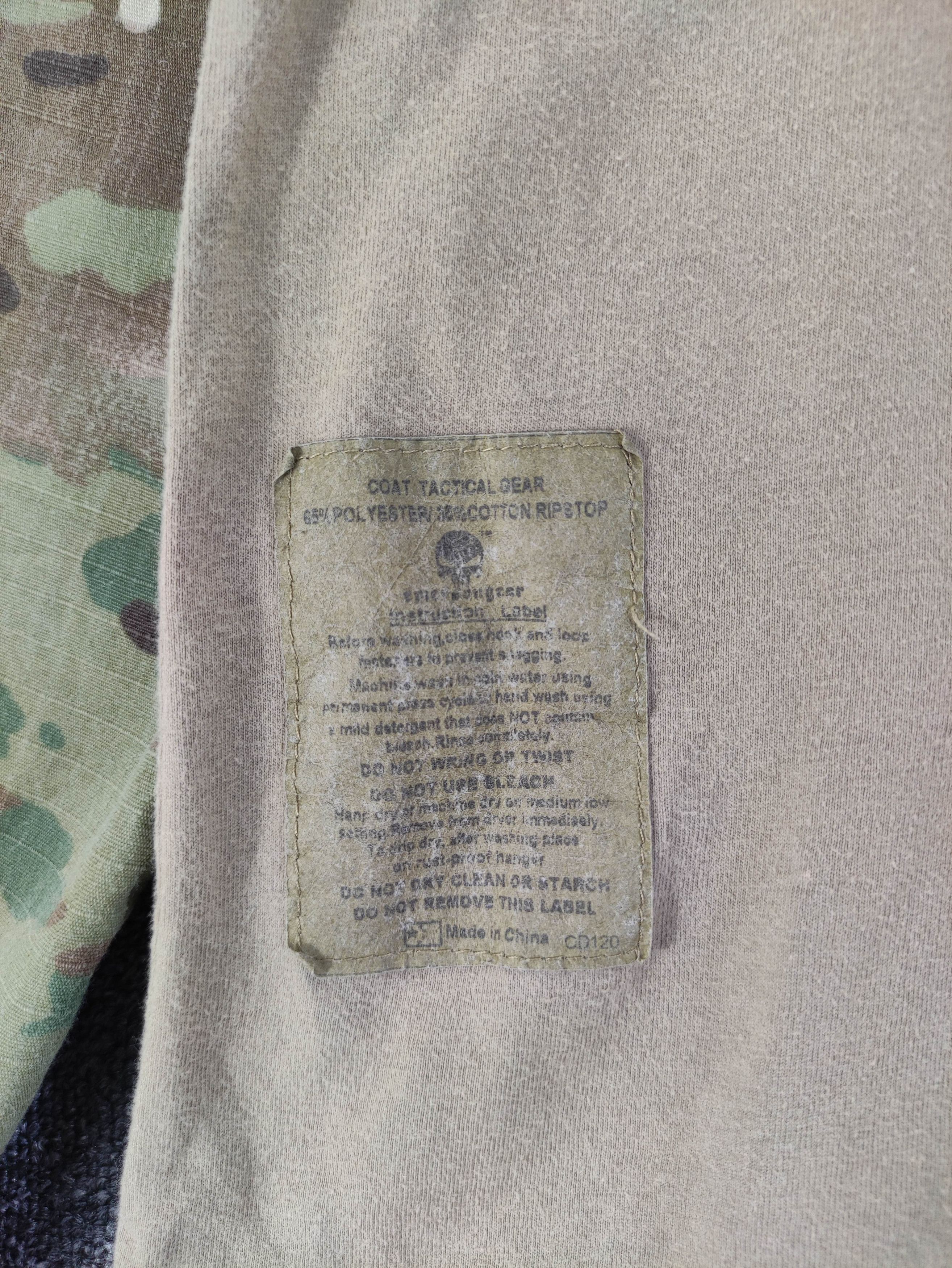Vintage Vintage Military Shirt Half Zip Como Sleeve Size US S / EU 44-46 / 1 - 2 Thumbnail