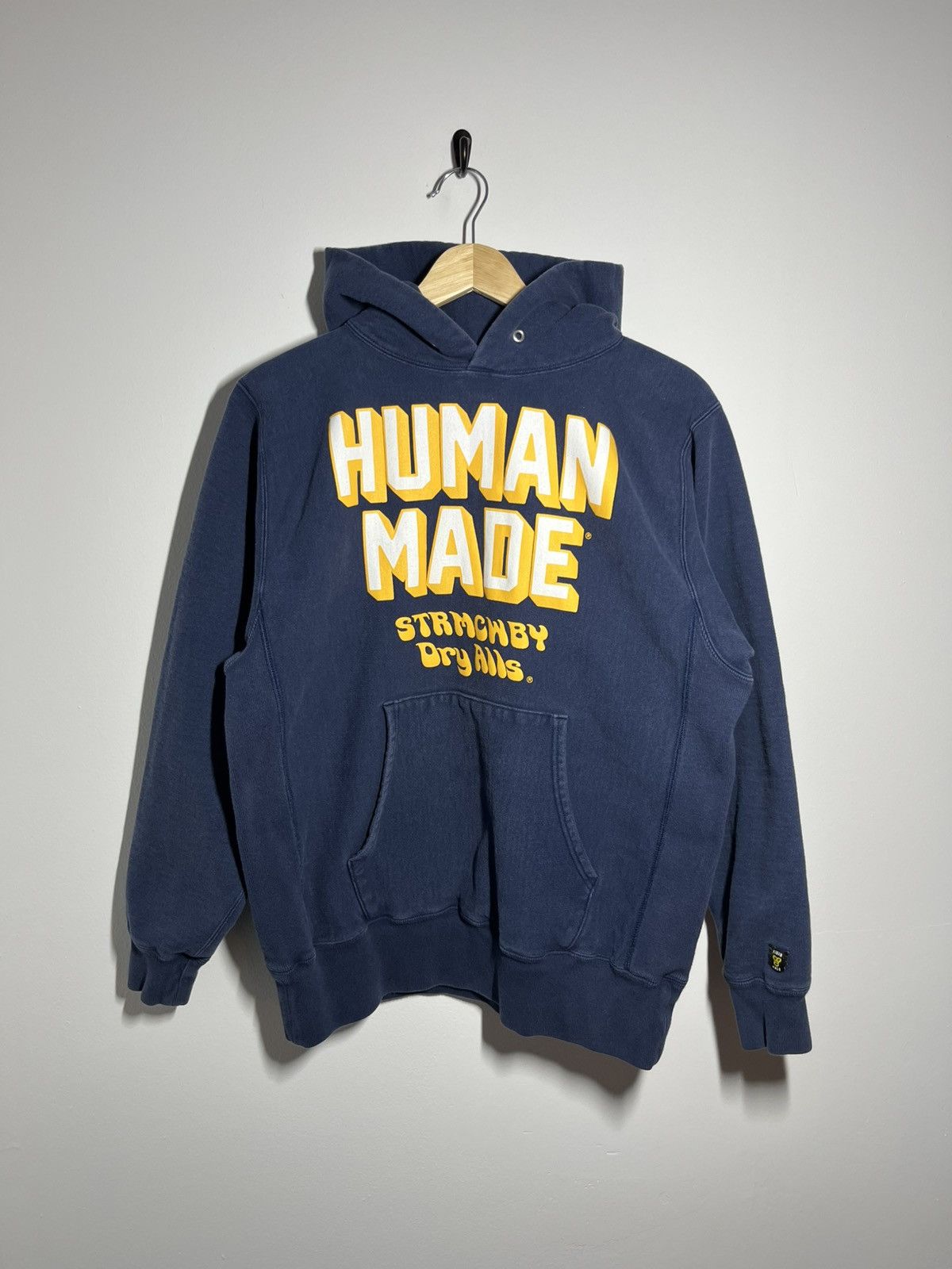 Human Made STRMCWBY Dry Alls Block Letter Hoodie