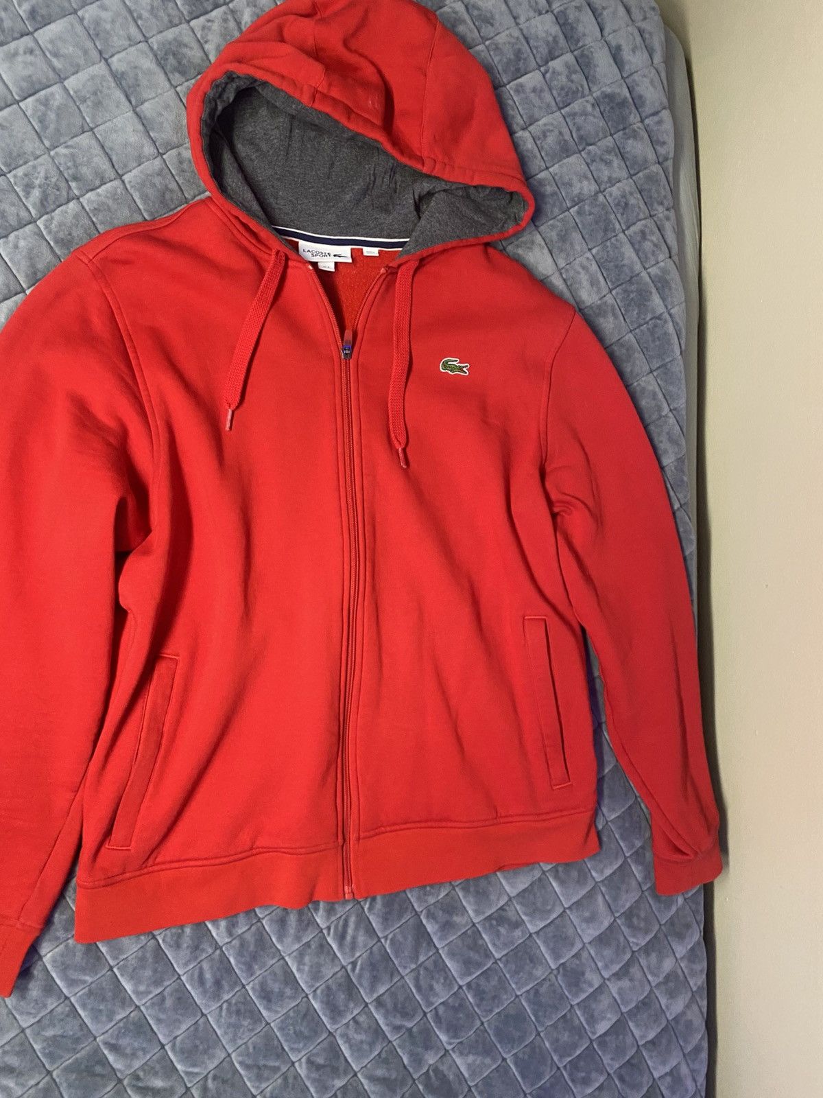 Lacoste Red Lacoste sweater Size US XL / EU 56 / 4 - 1 Thumbnail
