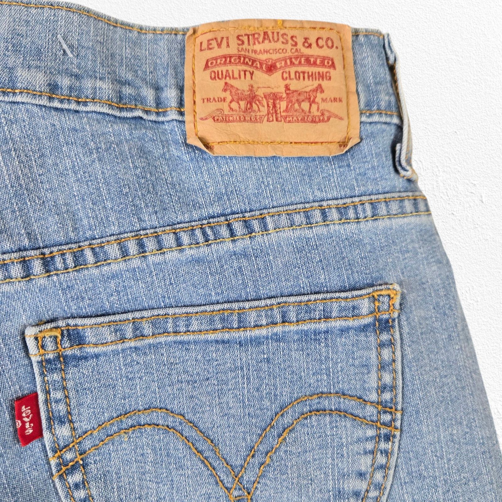 Levi's Y2K Levi's Light Wash Straight Capri Jeans Size 6 Size 28" / US 6 / IT 42 - 8 Thumbnail