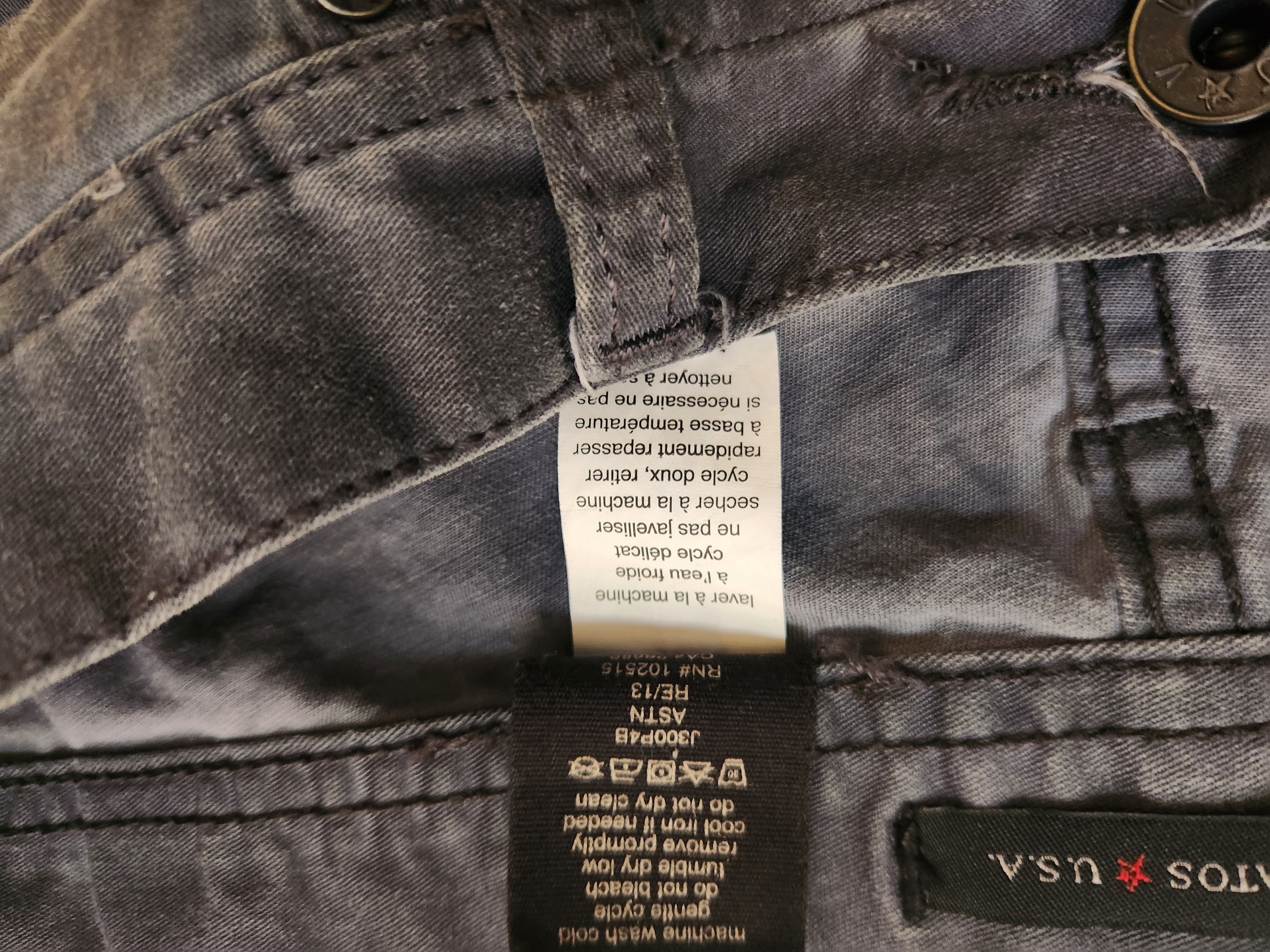 John Varvatos JEANS PANTS Size US 31 - 8 Thumbnail