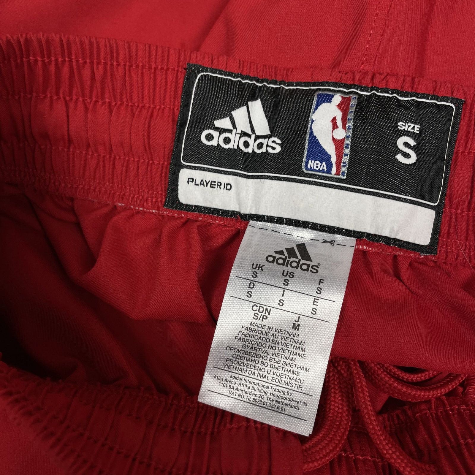 Adidas Adidas Men's Red Washington Wizards Basketball Team Shorts S Size US 30 / EU 46 - 10 Thumbnail