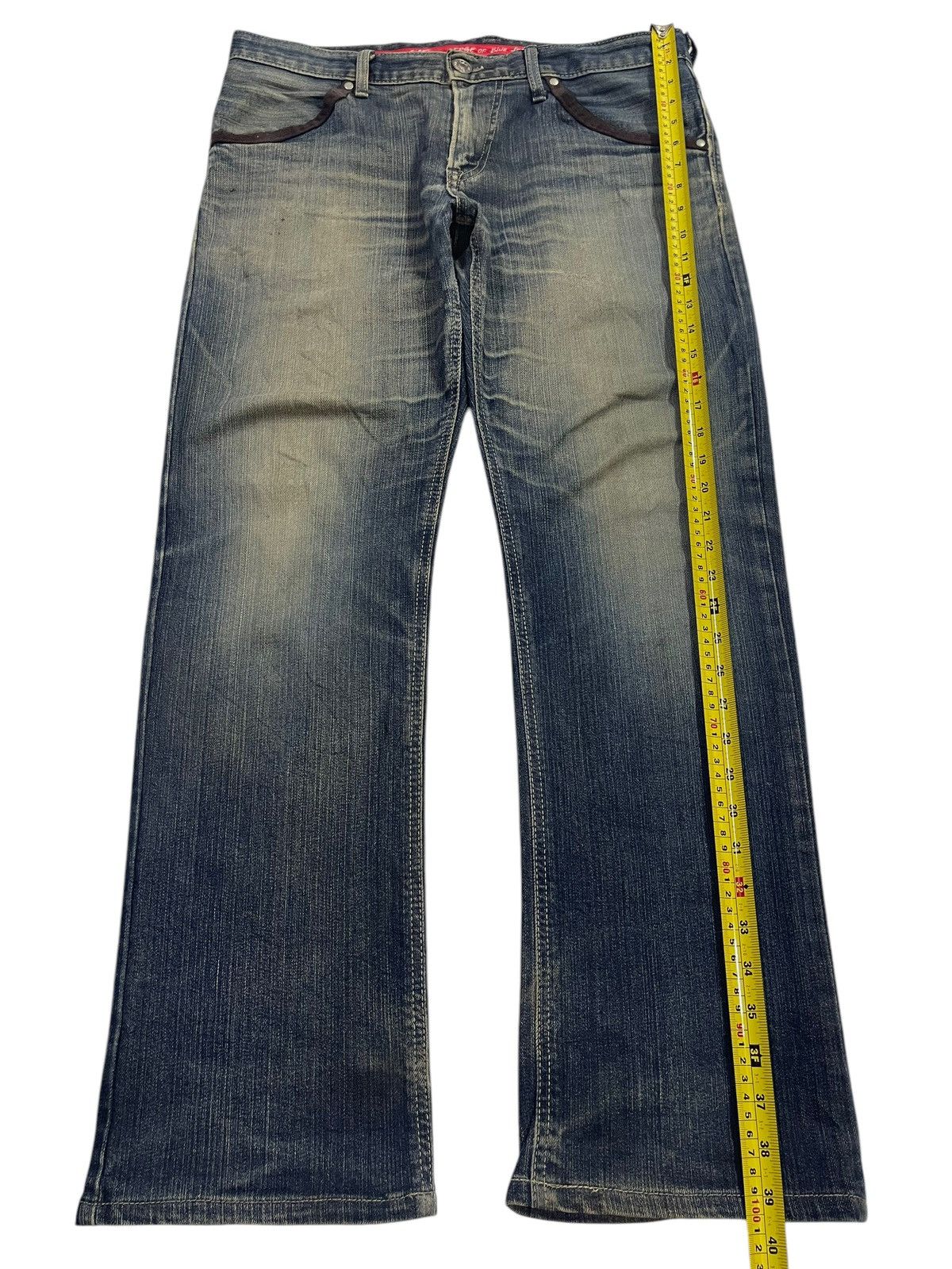 Edwin Vintage Edwin Mud Faded Wash Style Loose Jeans Size US 34 / EU 50 - 12 Thumbnail