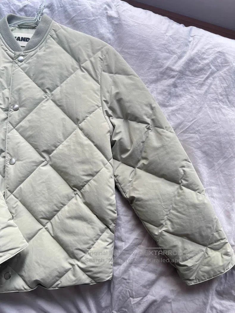 Jil Sander Jil Sander size 44 Light green down jacket Size S / US 4 / IT 40 - 3 Thumbnail