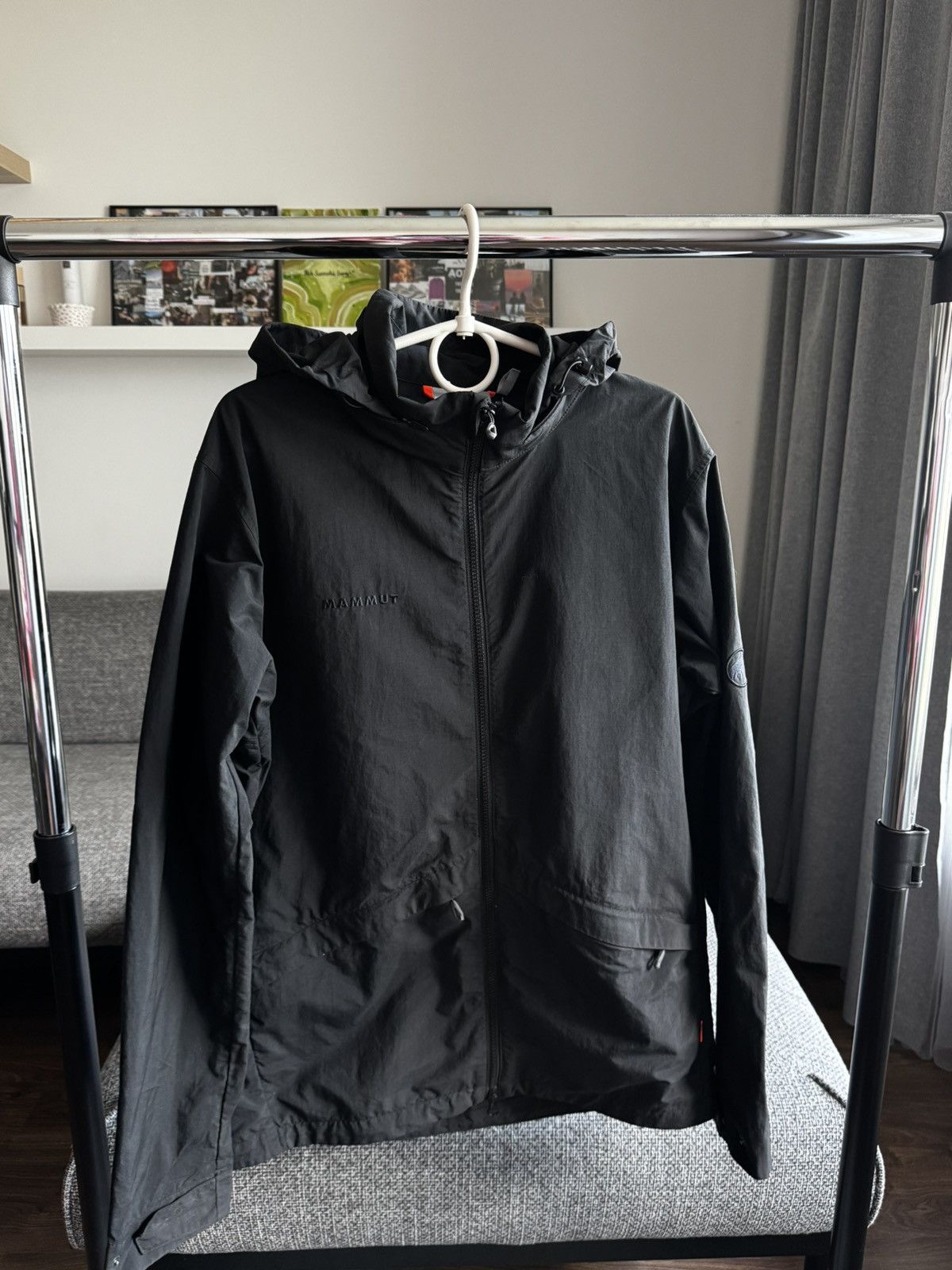 Mammut Mammut Pertex Outdoor Jacket 🖤🌧️ Size US L / EU 52-54 / 3 - 1 Thumbnail