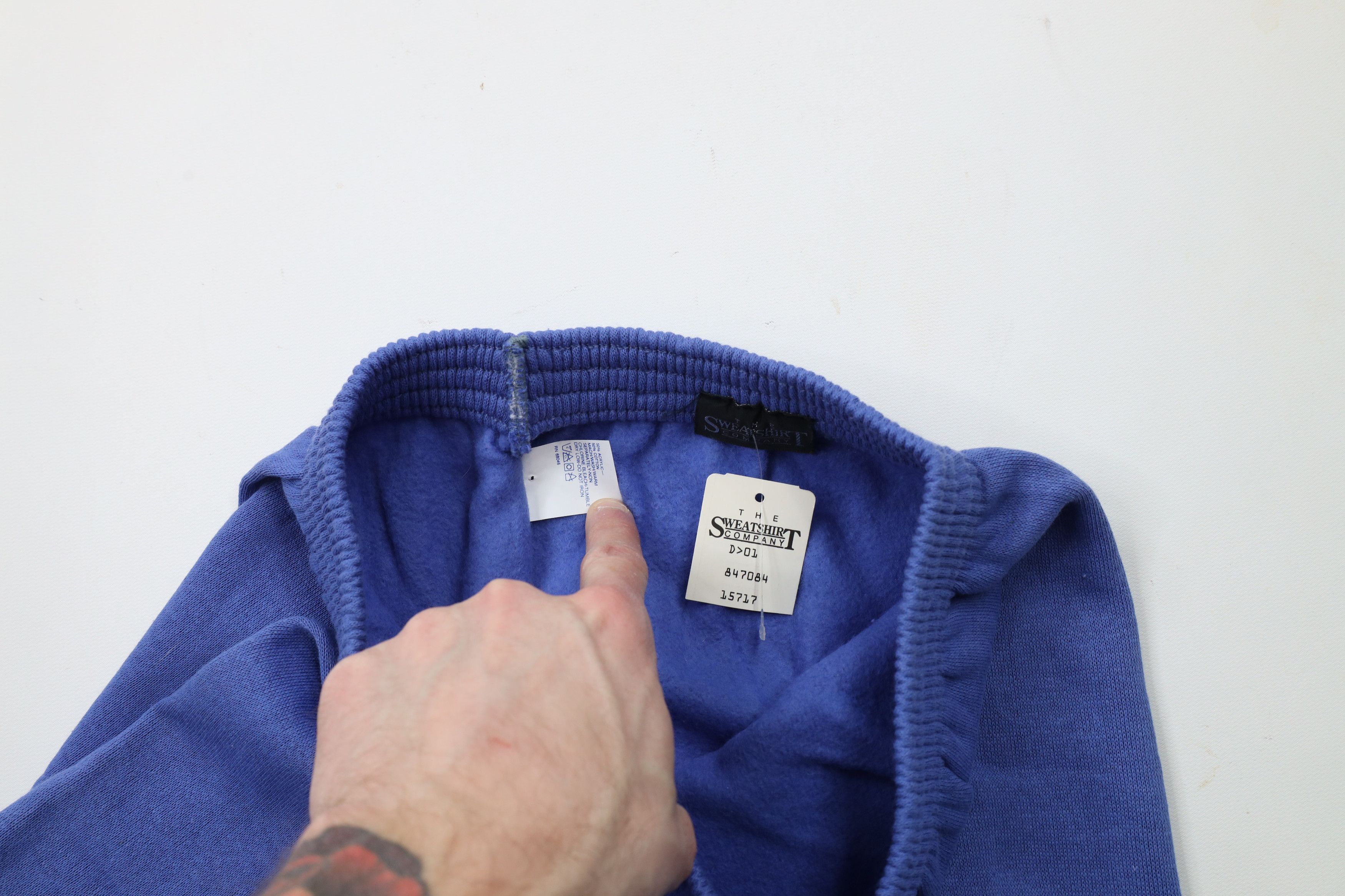 Vintage Deadstock Vintage 90s Streetwear Sweatpants Joggers USA Size 26" / US 2 / IT 38 - 7 Thumbnail