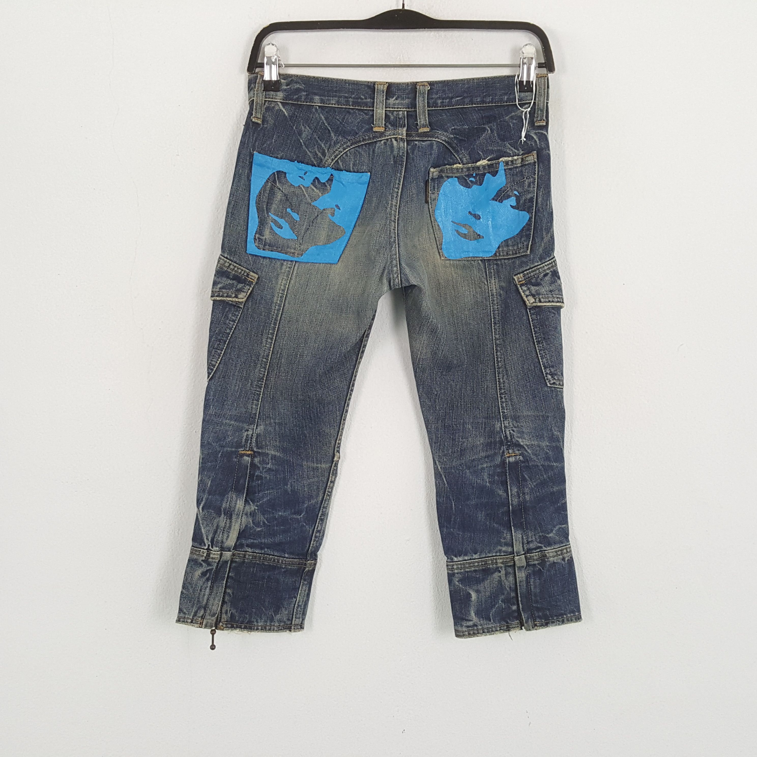 Hysteric Glamour × Japanese Brand × Vintage HYSTERIC GLAMOUR Japanese Brand Custom Art Jeans Size 27" / US 4 / IT 40 - 1 Thumbnail