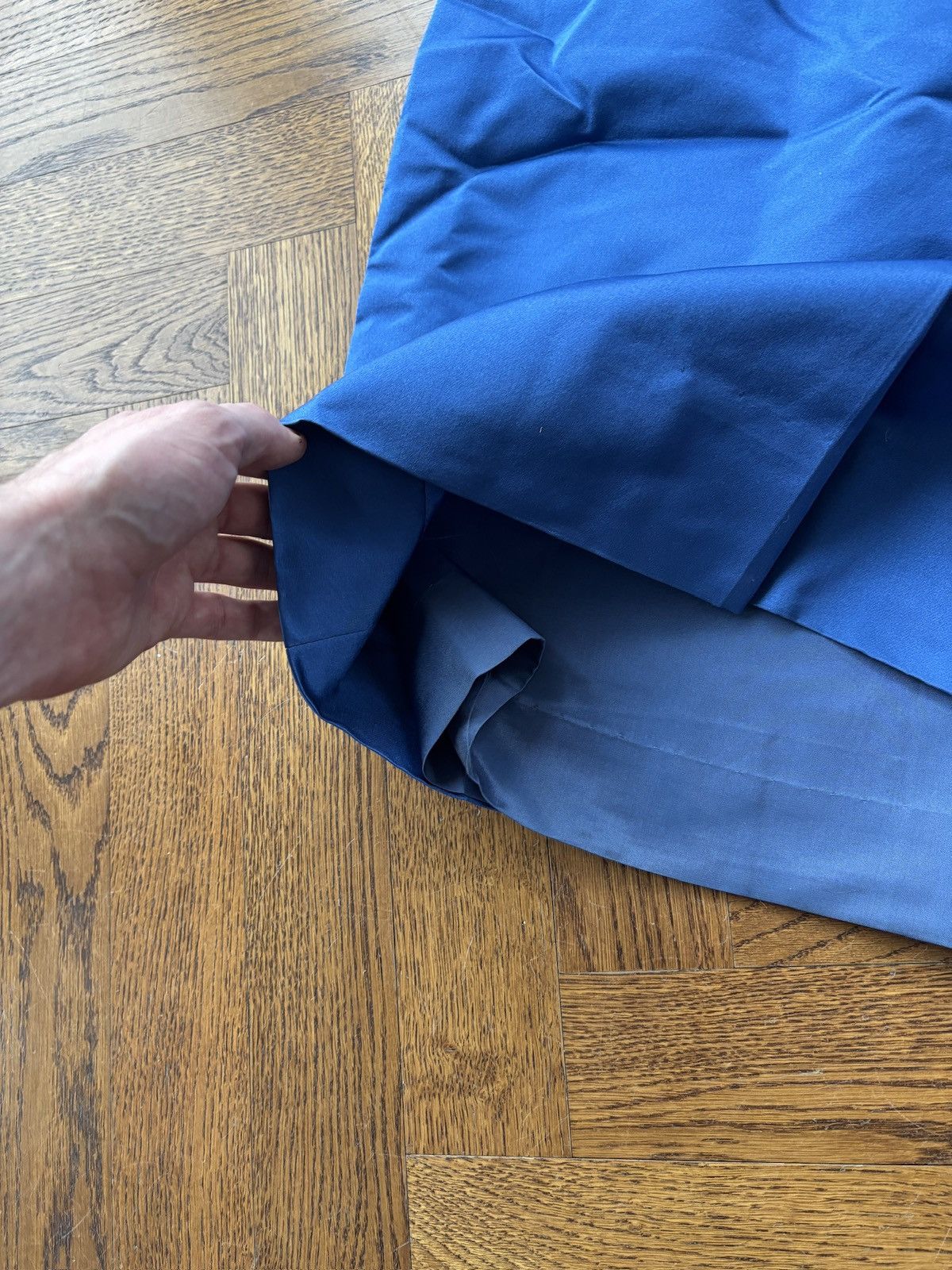 Vintage Vintage Satin Dress Fitted Sheath Pencil Taffeta Structured Size XS / US 0-2 / IT 36-38 - 8 Thumbnail