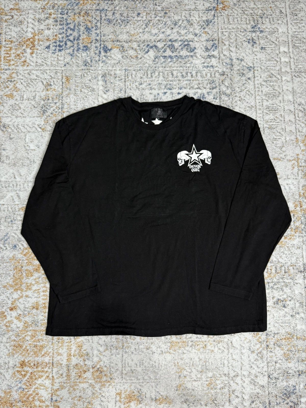 Hysteric Glamour Cds skull art punk style long sleeve Size US XL / EU 56 / 4 - 3 Thumbnail