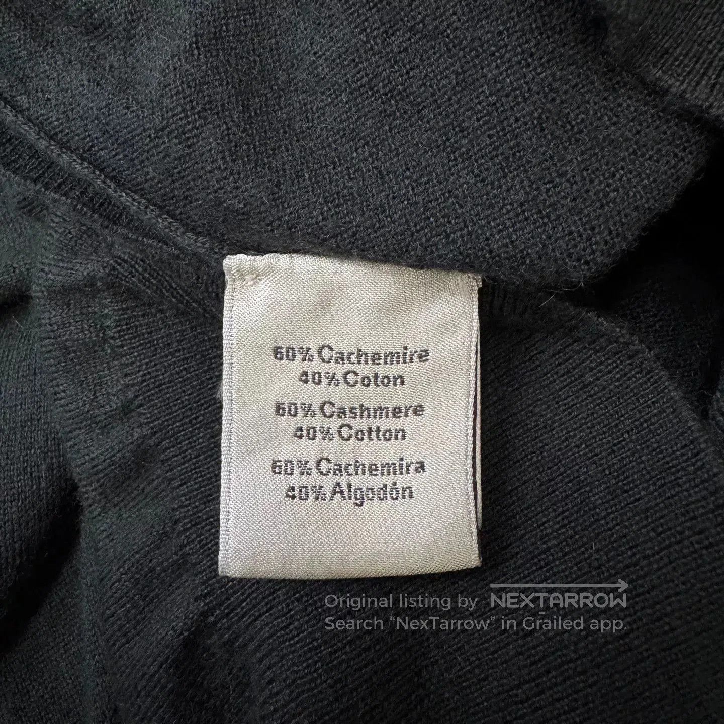 Hermes Hermes Black Knit Cardigan. Size US L / EU 52-54 / 3 - 4 Thumbnail