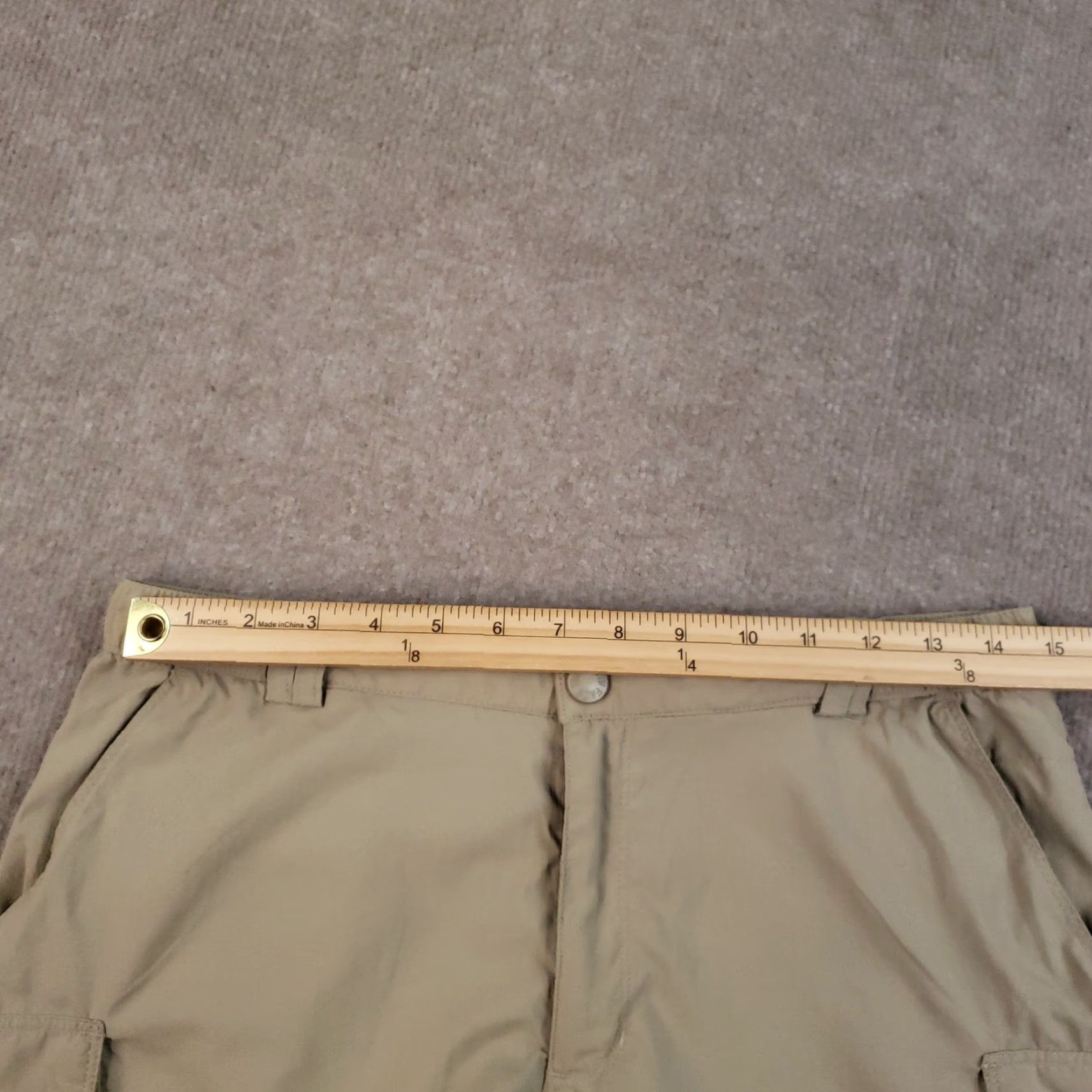 The North Face The North Face Cargo Shorts Womens 8 Khaki Nylon Hiking Outdoor Stow Pocket Size 30" / US 8 / IT 44 - 6 Thumbnail