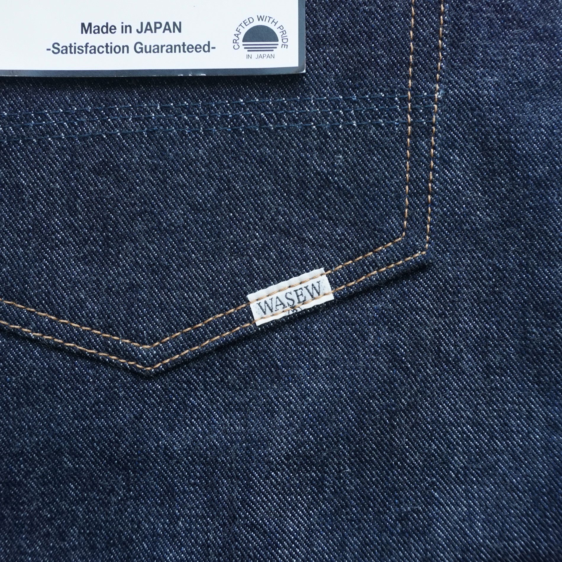Japanese Brand WASEW 0110 W34 x L32 LHT Japanese Selvedge Jeans Size US 34 / EU 50 - 14 Thumbnail