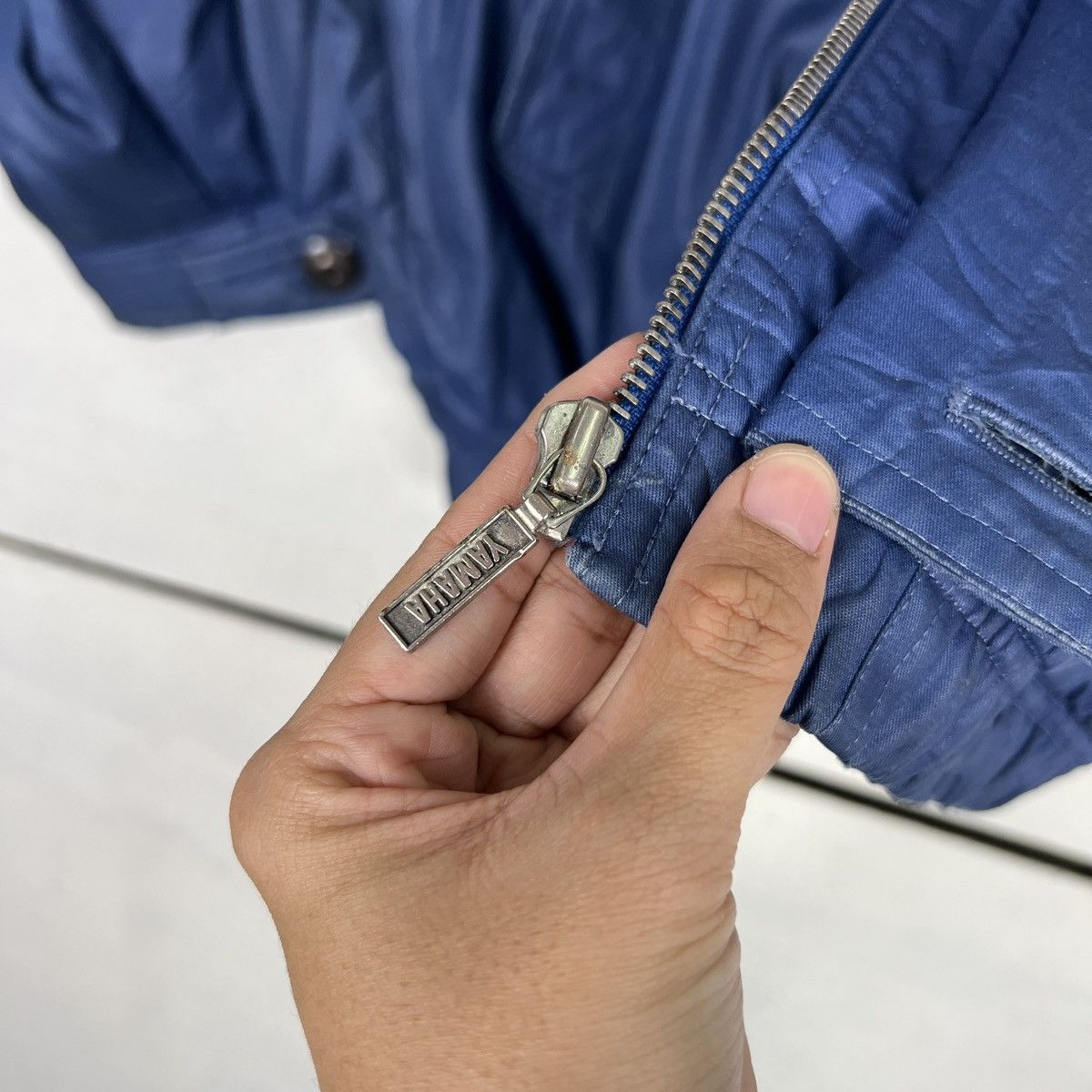 Japanese Brand 🔥 VINTAGE YAMAHA TEAM BOMBER JACKET Size US L / EU 52-54 / 3 - 14 Thumbnail