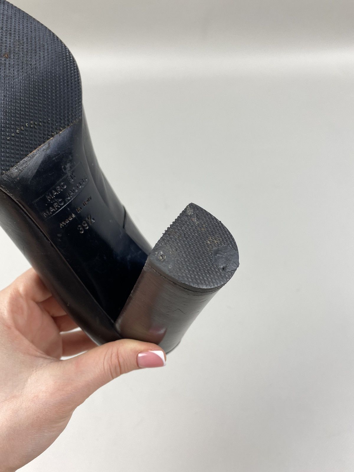 Marc Jacobs Marc by Marc Jacobs ladies leather heels shoes size 39 1/2 Size US 9.5 / IT 39.5 - 19 Thumbnail