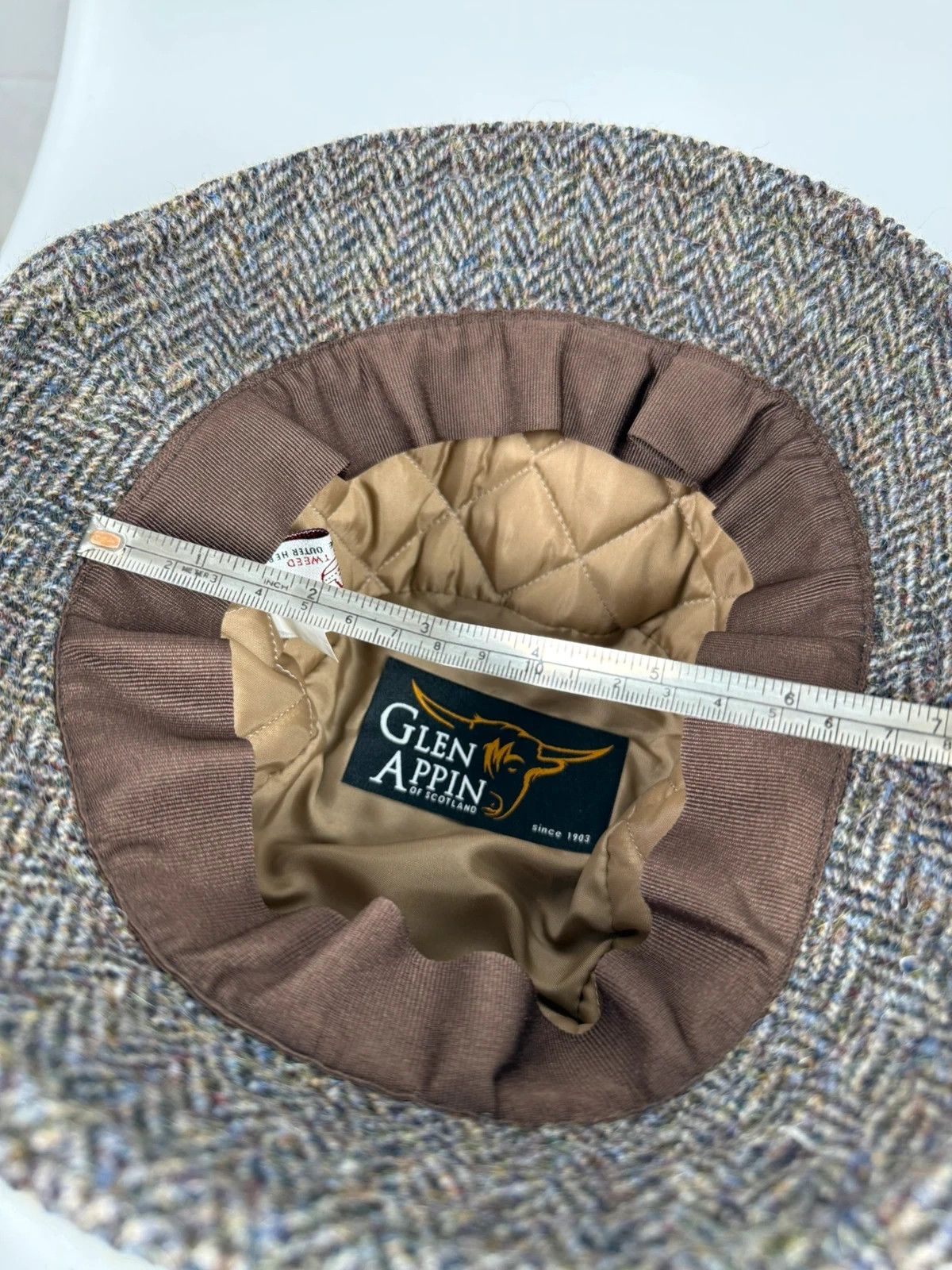 Harris Tweed Harris Tweed Glen Appin Wool Herringbone Hat size L Size ONE SIZE - 12 Thumbnail