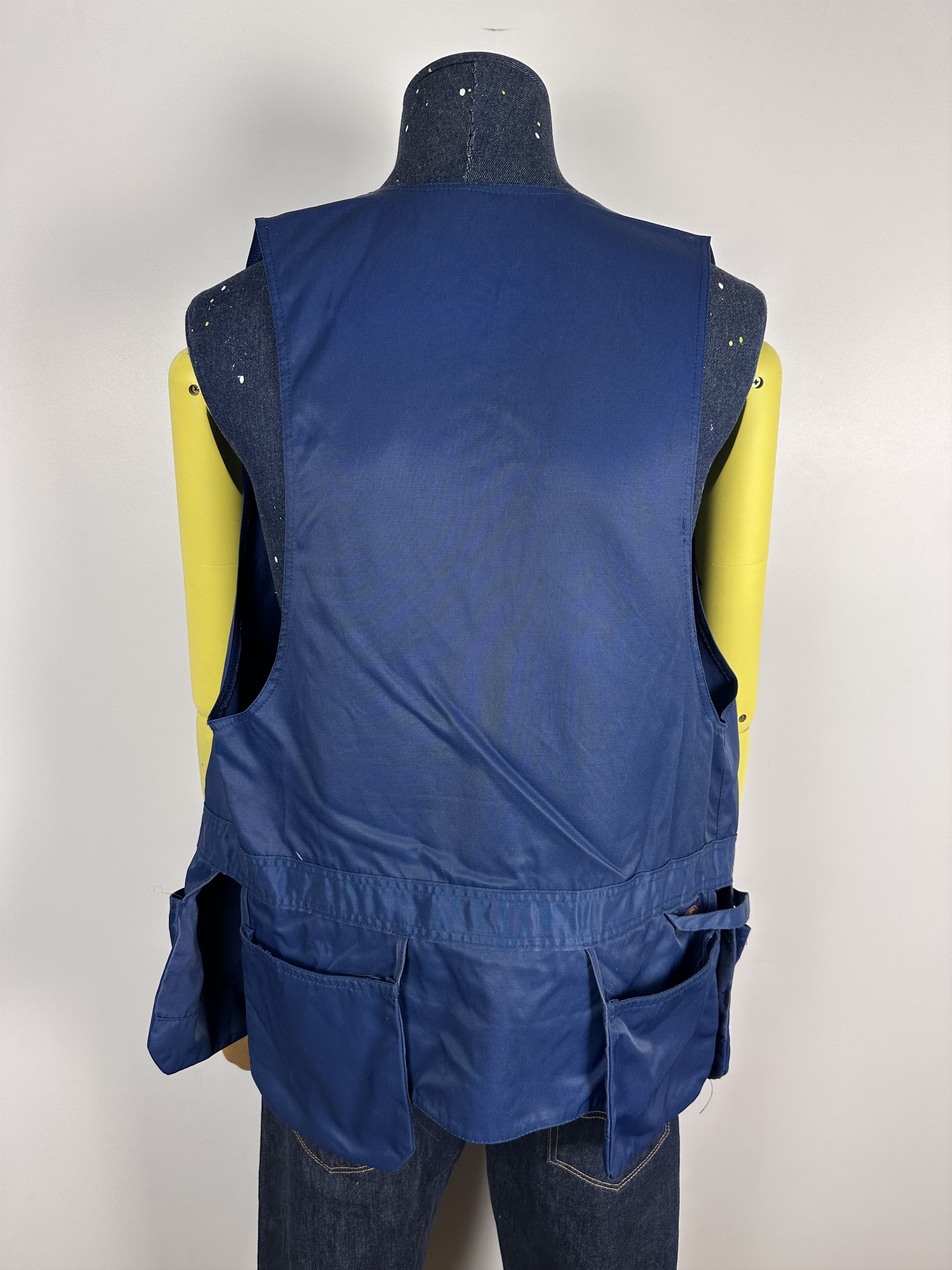 Dickies × Vintage Dickies Grafters Work Cargo Vest Vintage Blue Mens Size M Size US M / EU 48-50 / 2 - 5 Thumbnail