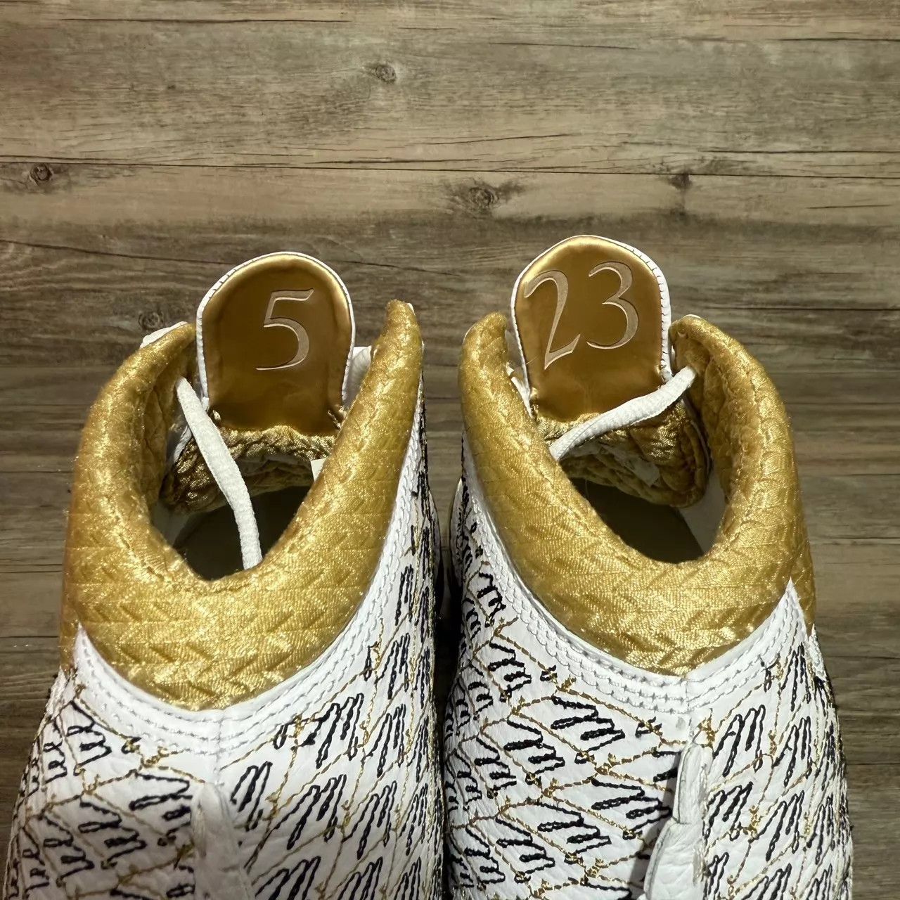 Nike AJ23 Trophy Room White/Platinum 43 #256/523 Worn Once Size US 9.5 / EU 42-43 - 6 Thumbnail