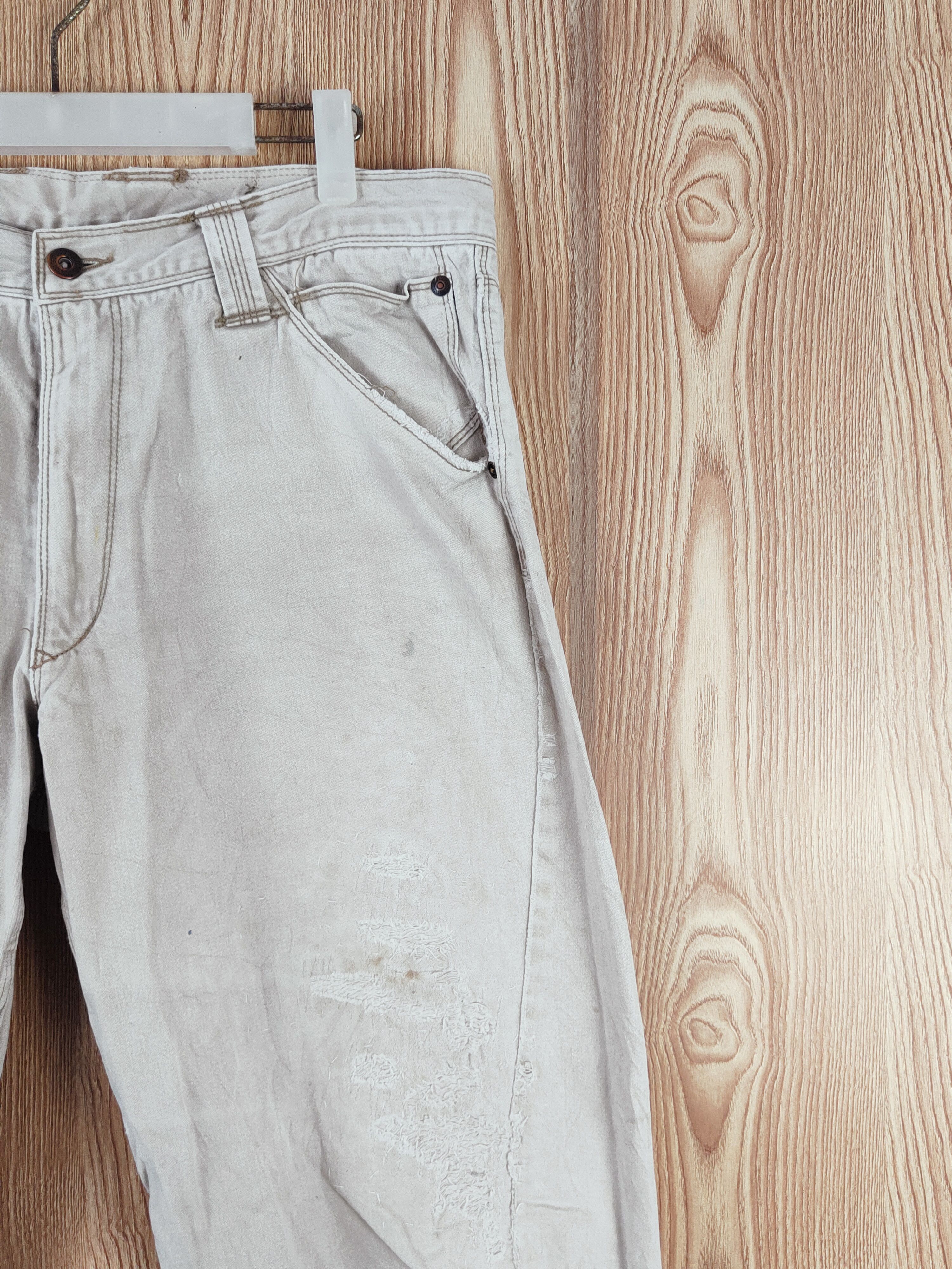 Japanese Brand Evenriver Gray Faded Multipocket Tactical Cargo Pants #W086 Size US 35 - 6 Thumbnail