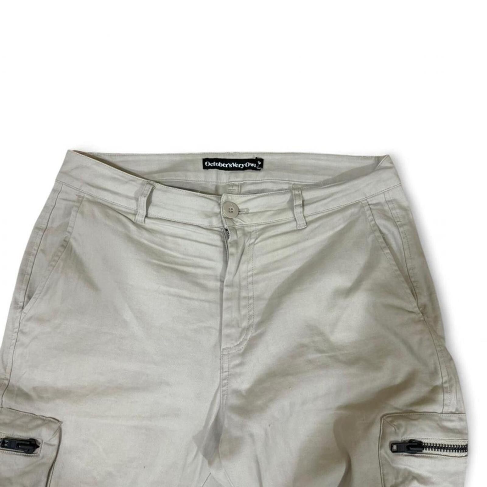 October's Very Own Ovo cargo pants with zipper on side pockets Size US 33 - 3 Thumbnail