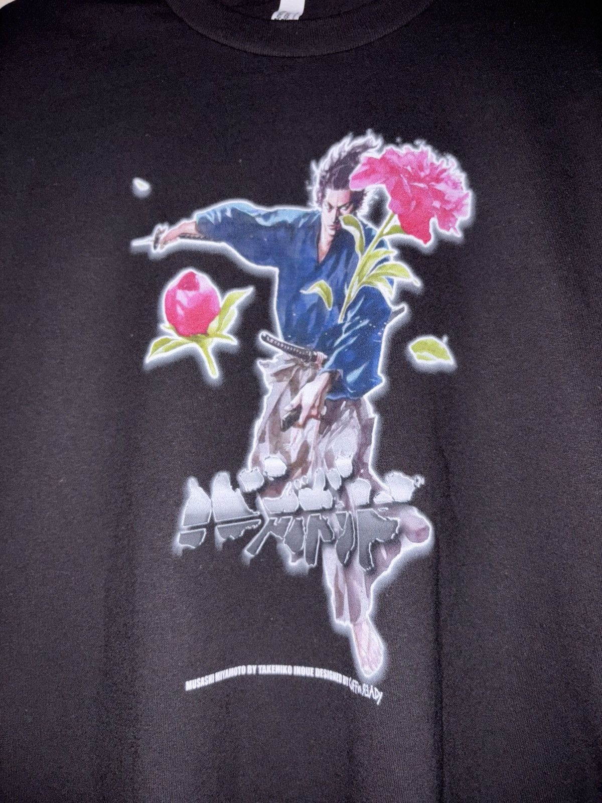 Anime Vagabond - Manga Miyamoto Musashi shirt XL Size US XL / EU 56 / 4 - 3 Thumbnail