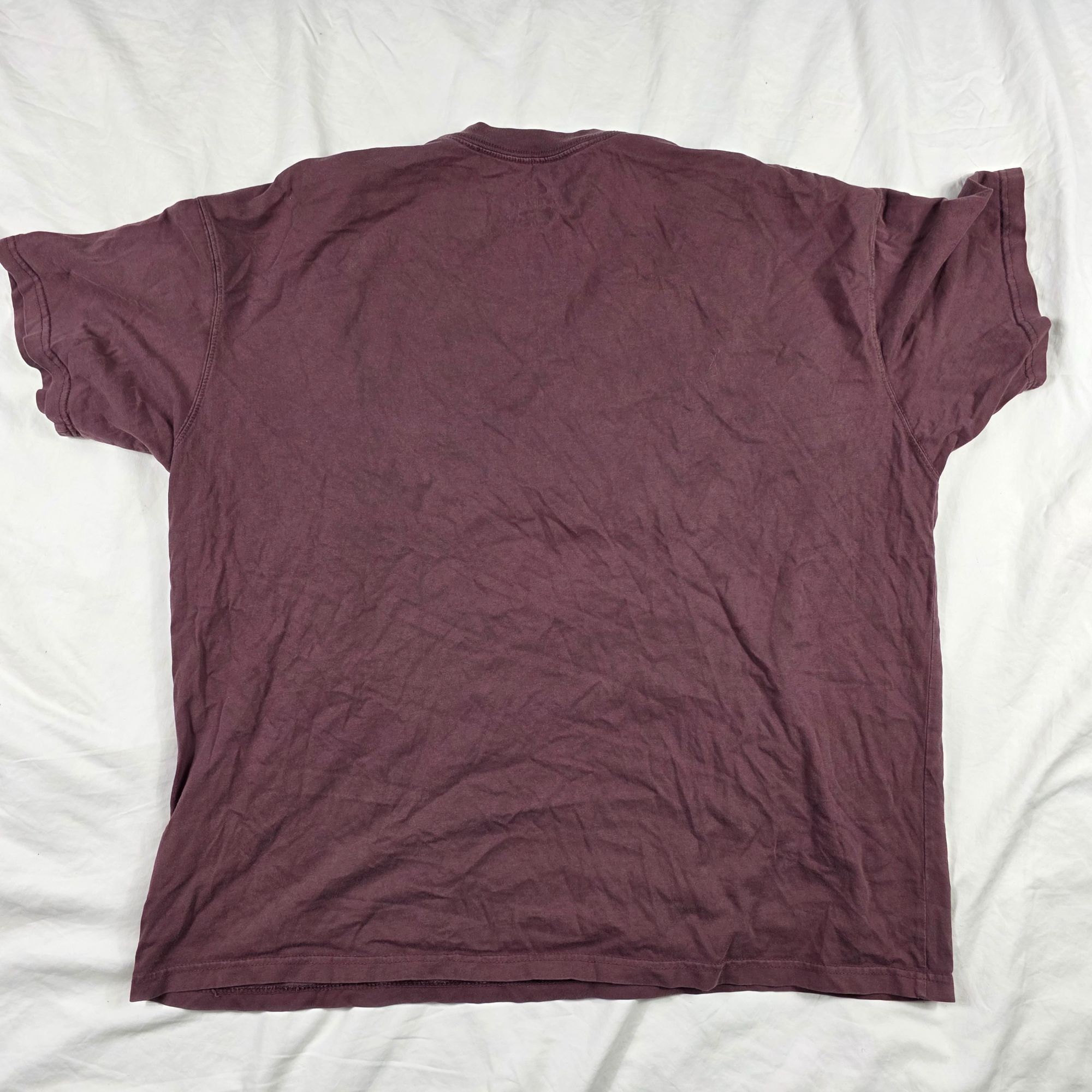 Nike SB Nike SB Mens Size XL Loose Fit Burgundy Graphic T Shirt Cott Size US XL / EU 56 / 4 - 2 Thumbnail