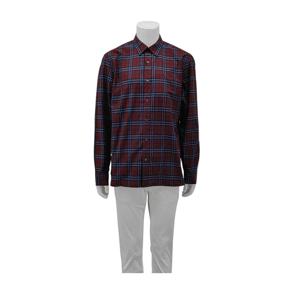 Burberry Burberry Check Cotton Long Sleeve Shirt XXL Size US XXL / EU 58 / 5 - 1 Thumbnail