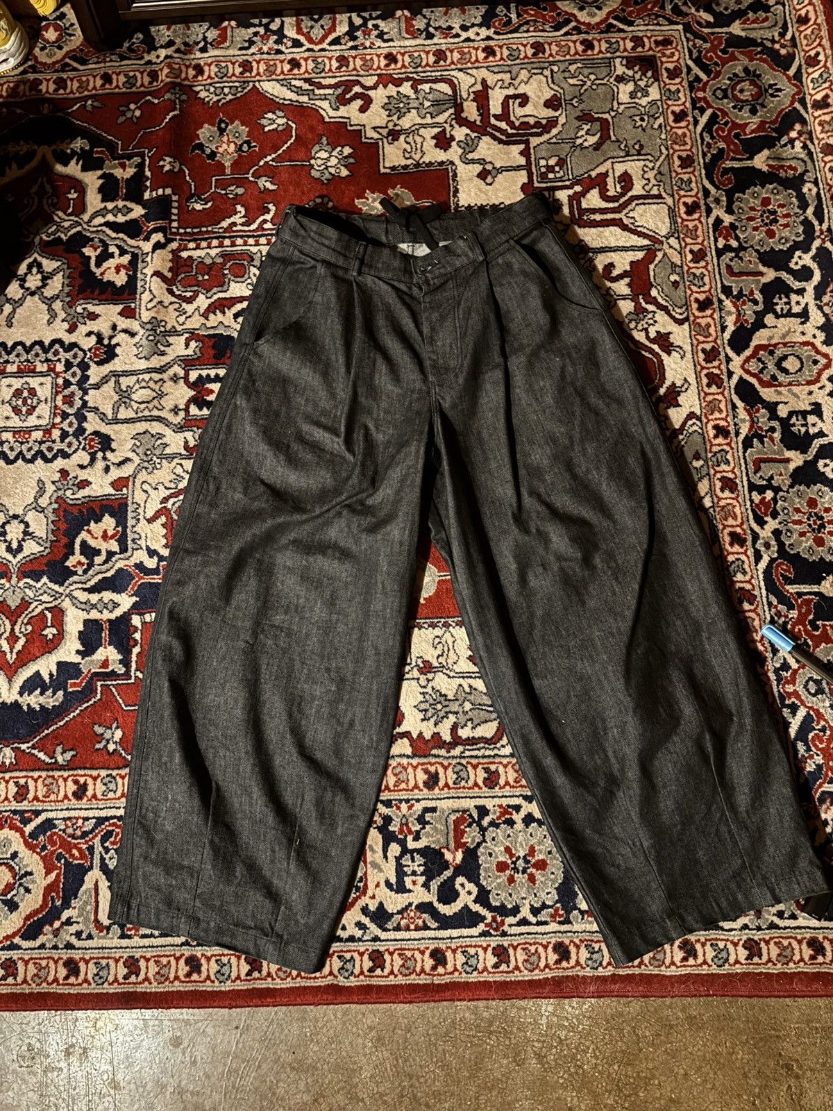 Other baggy raw denim jeans Size US 32 / EU 48 - 1 Thumbnail