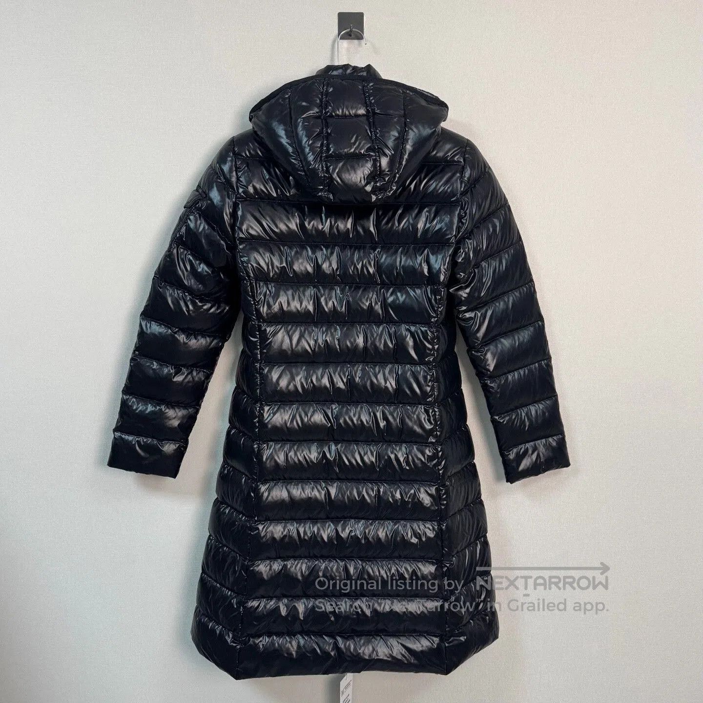Moncler moncler black shiny puffer coat. Size M / US 6-8 / IT 42-44 - 2 Thumbnail