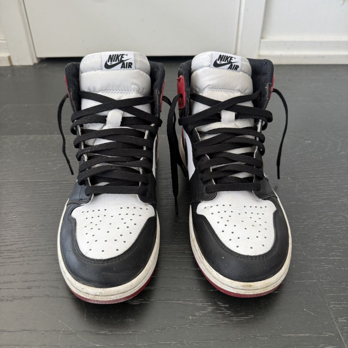 Jordan Brand 2016 Air Jordan 1 Retro High OG Black Toe Size US 10 / EU 43 - 5 Thumbnail