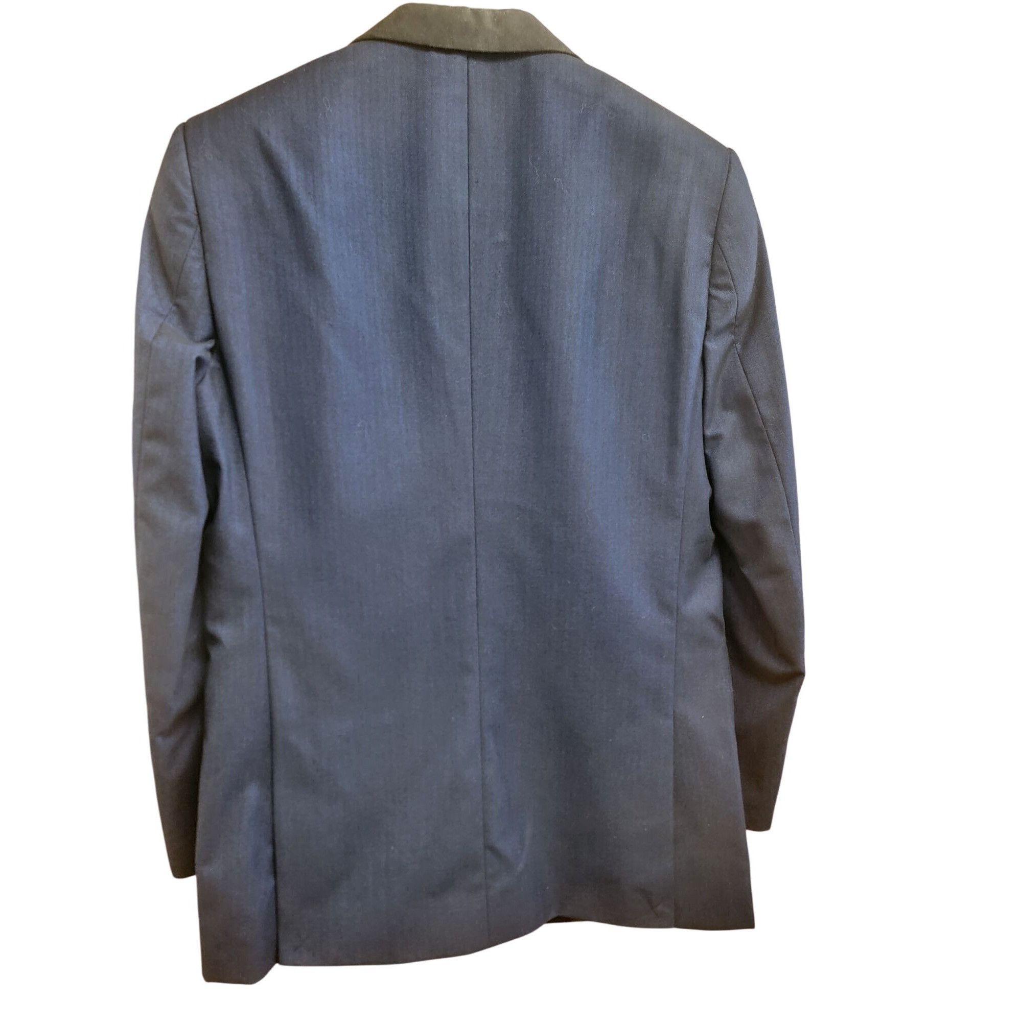 Other Mens Navy Blue Business Class By Babani Blazer Jacket With B Size 36R - 4 Thumbnail
