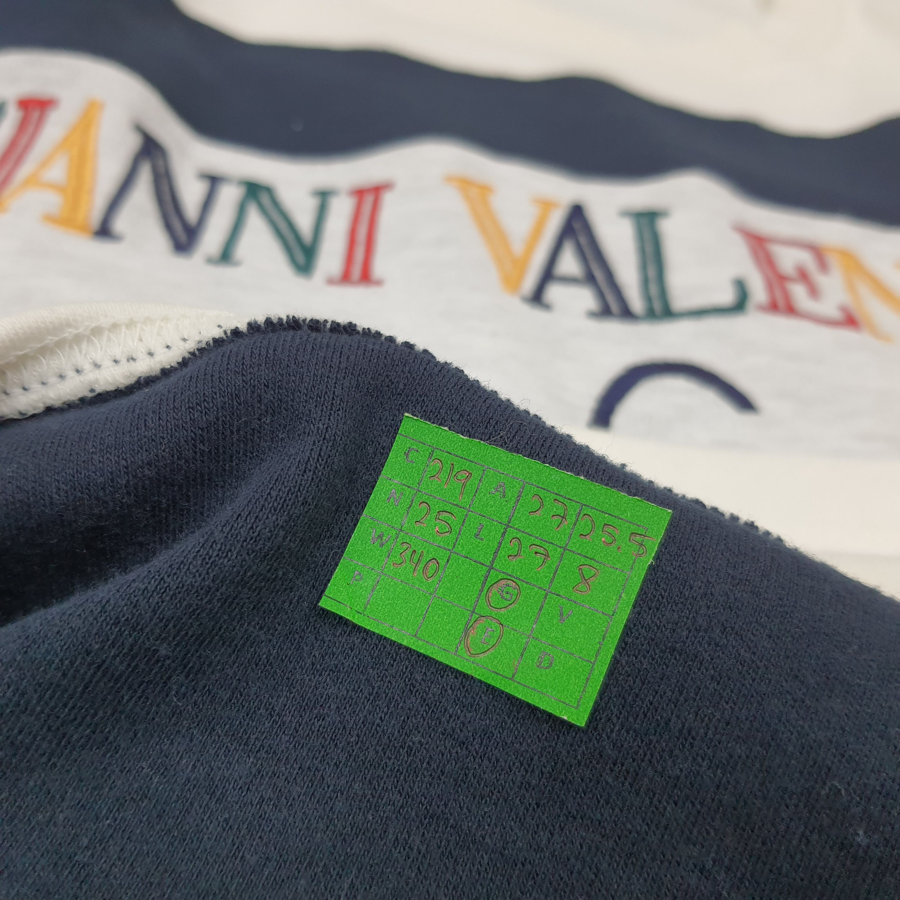 Gianni Valentino × Vintage Vintage Gianni Valentino Italy Spell Out Tshirt C219N25 Size US XXL / EU 58 / 5 - 9 Thumbnail