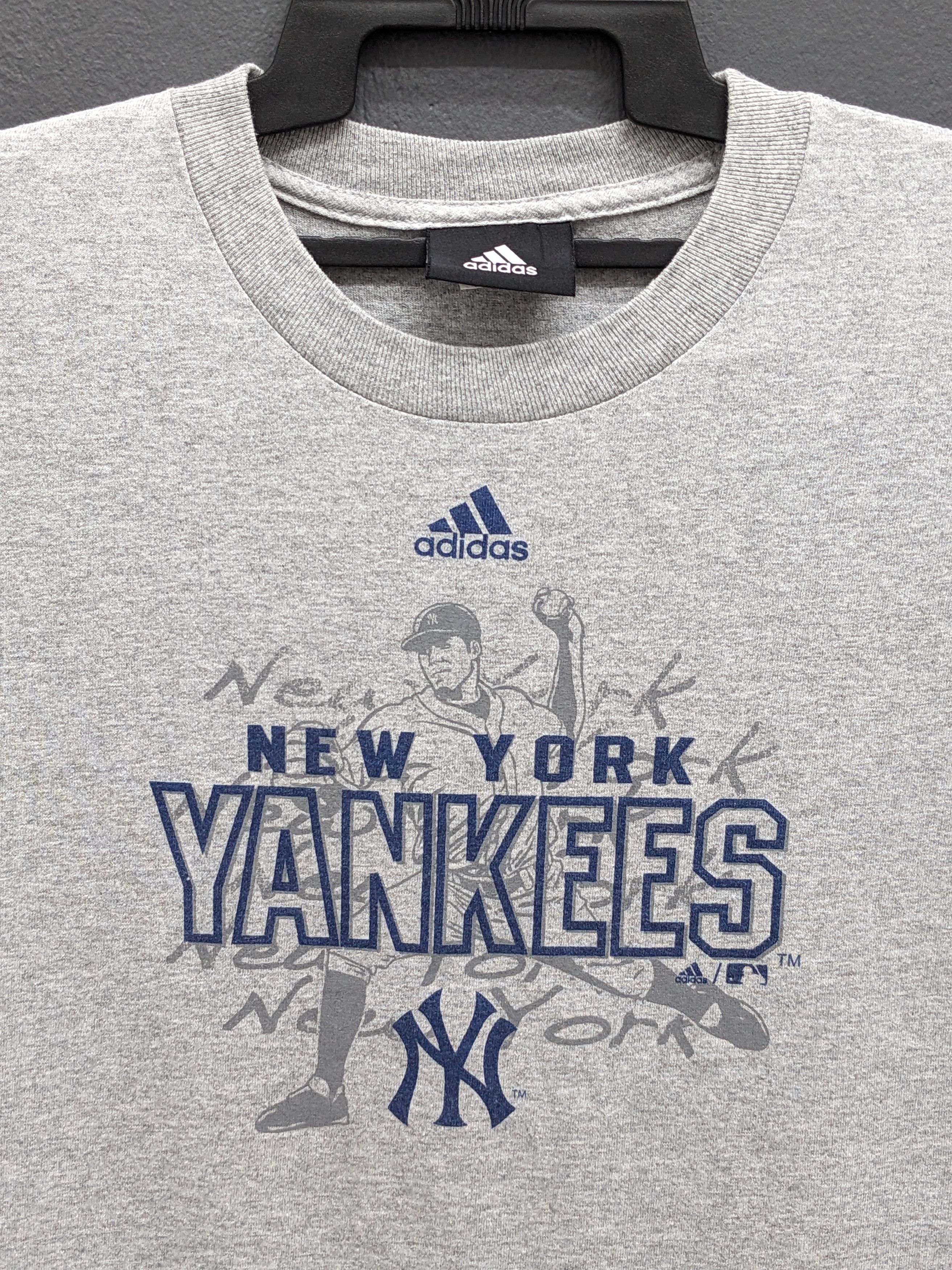 New York Yankees Vintage Adidas X MLB New York Yankees Tshirt Size US XL / EU 56 / 4 - 3 Thumbnail
