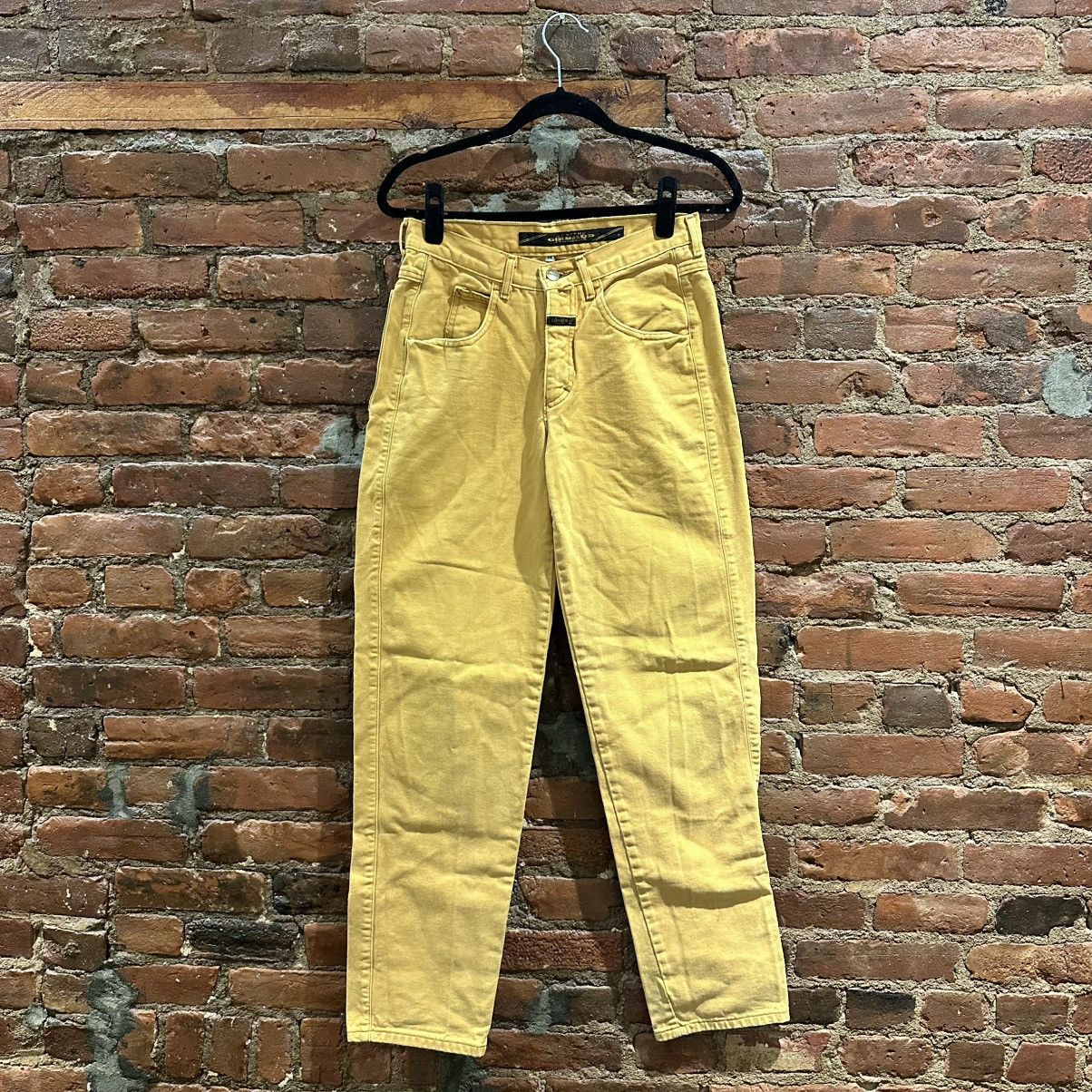 Marithe + Francois Girbaud Marithe Francois Girbaud Jeans Mustard Yellow Size 28* Size US 26 / EU 42 - 1 Thumbnail