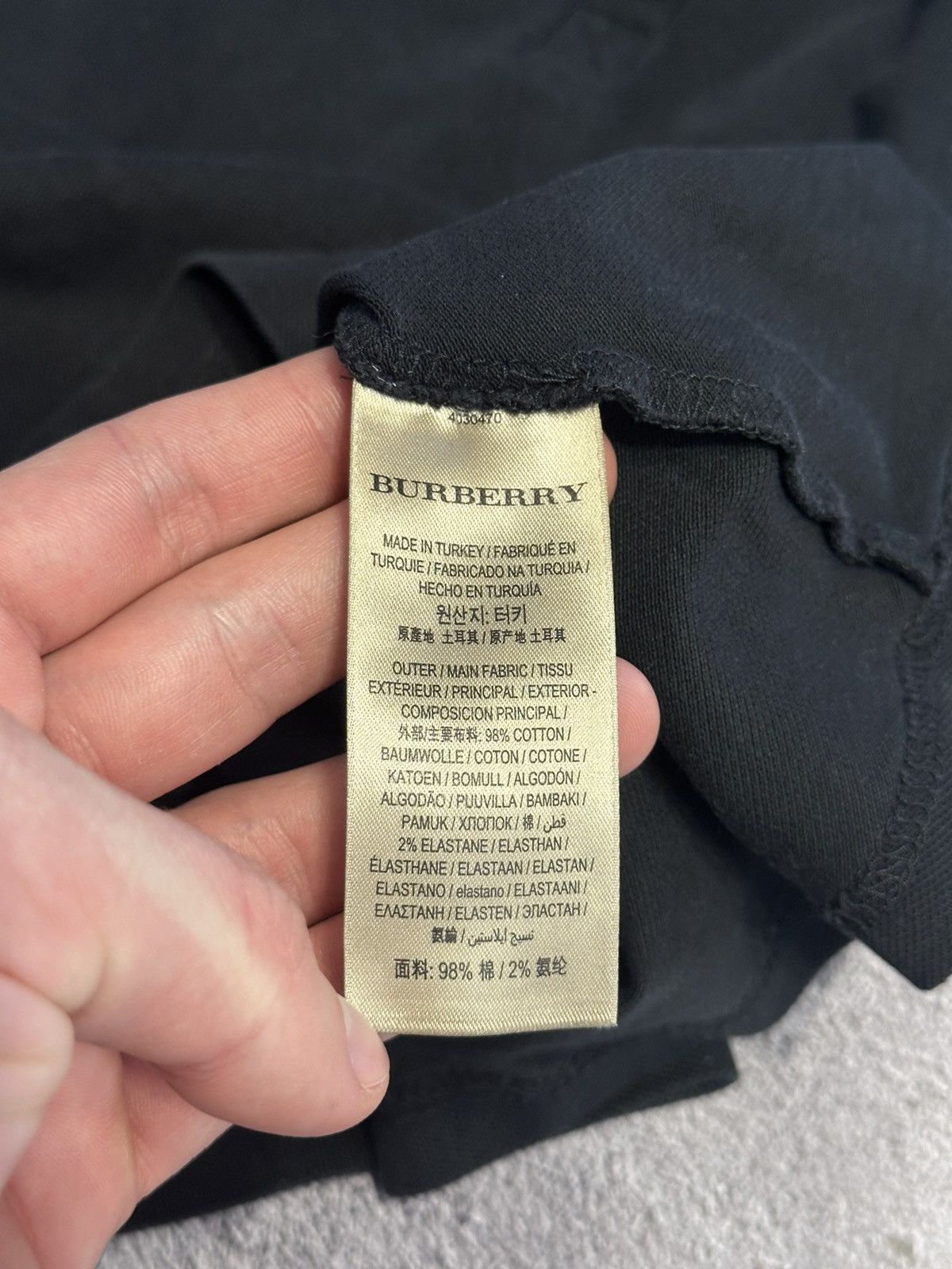 Burberry × Vintage 🐜 Burberry London Nova Check Cotton Longsleeve Polo Shirt Size S / US 4 / IT 40 - 5 Thumbnail
