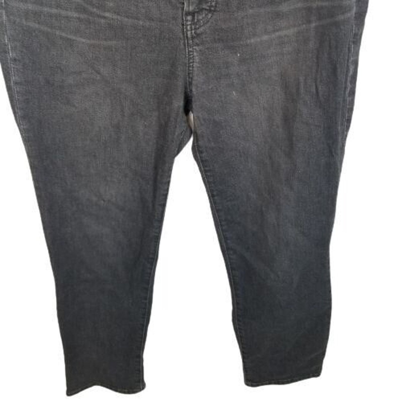 Madewell Madewell Womens The Perfect Vintage Crop Jeans Size 28 Black Size 28" / US 6 / IT 42 - 3 Thumbnail